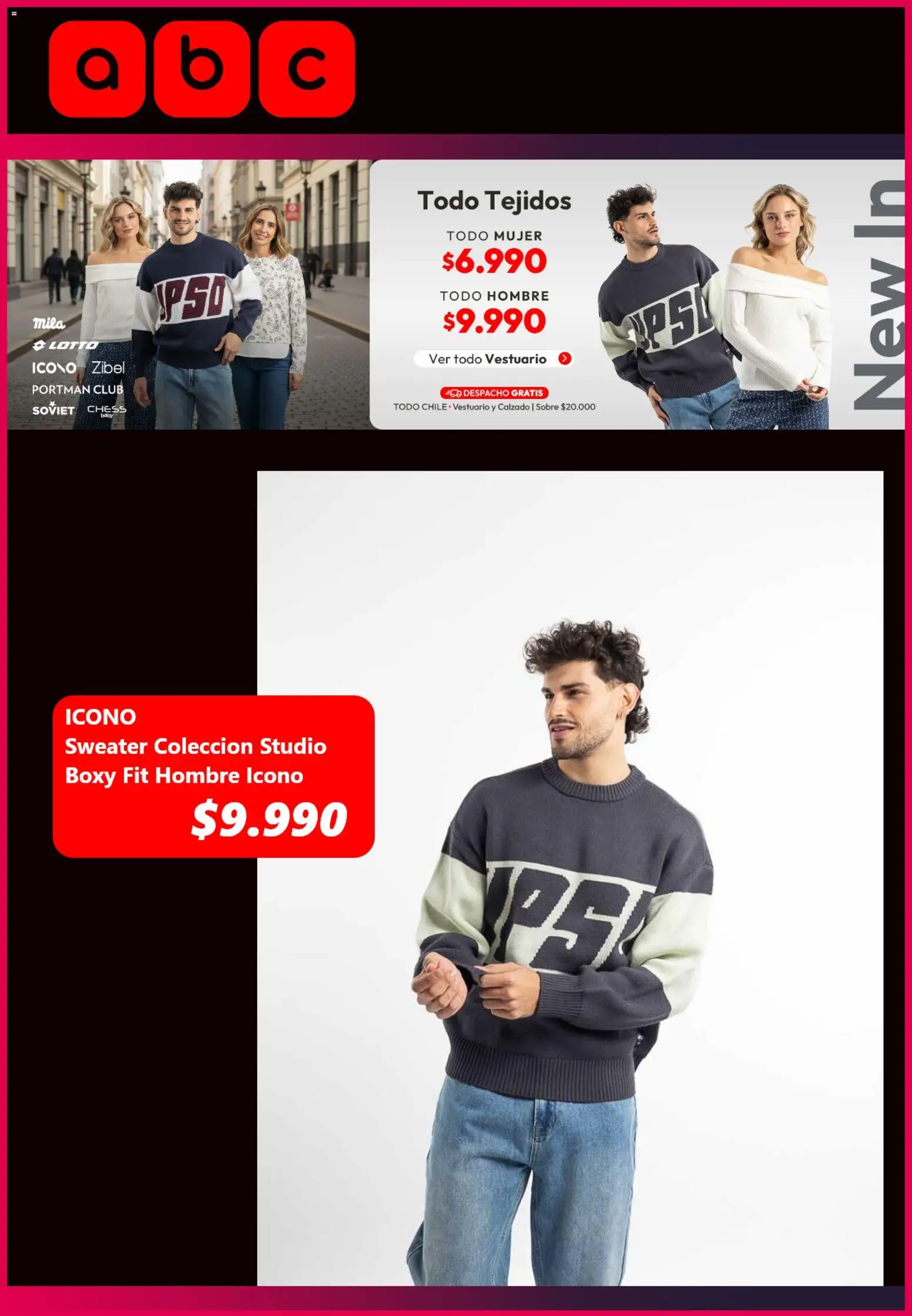 ABC Ofertas │ válido desde el 24.08.2026 | Página: 3 | Productos: Sweater, Sobre
