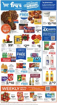 Preview of Fry's Food weekly ads valid from 08/19/2026