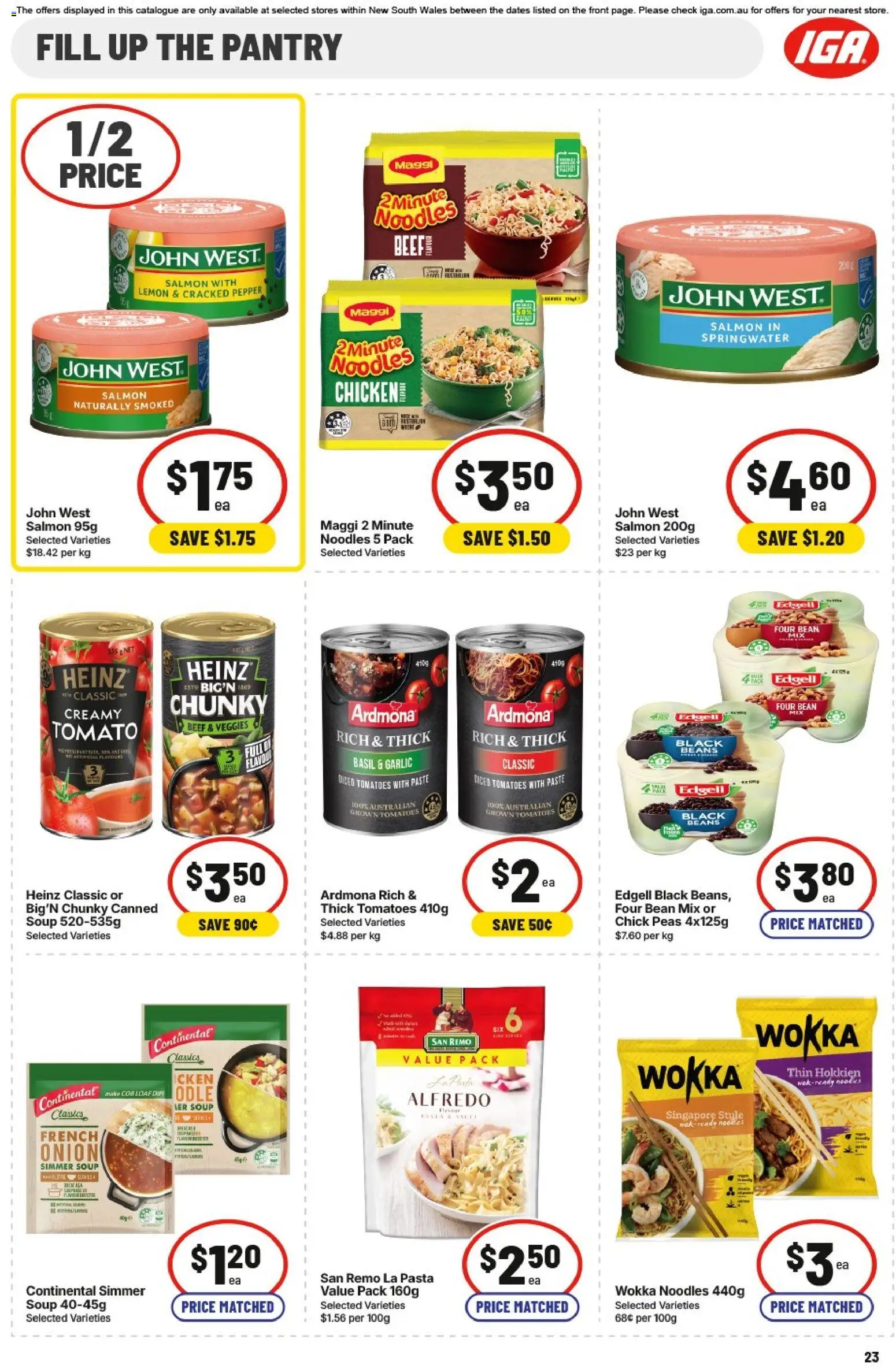 IGA catalogue - valid from 20.05.2026 | Page: 25 | Products: Noodles, Beef, Soup, Garlic