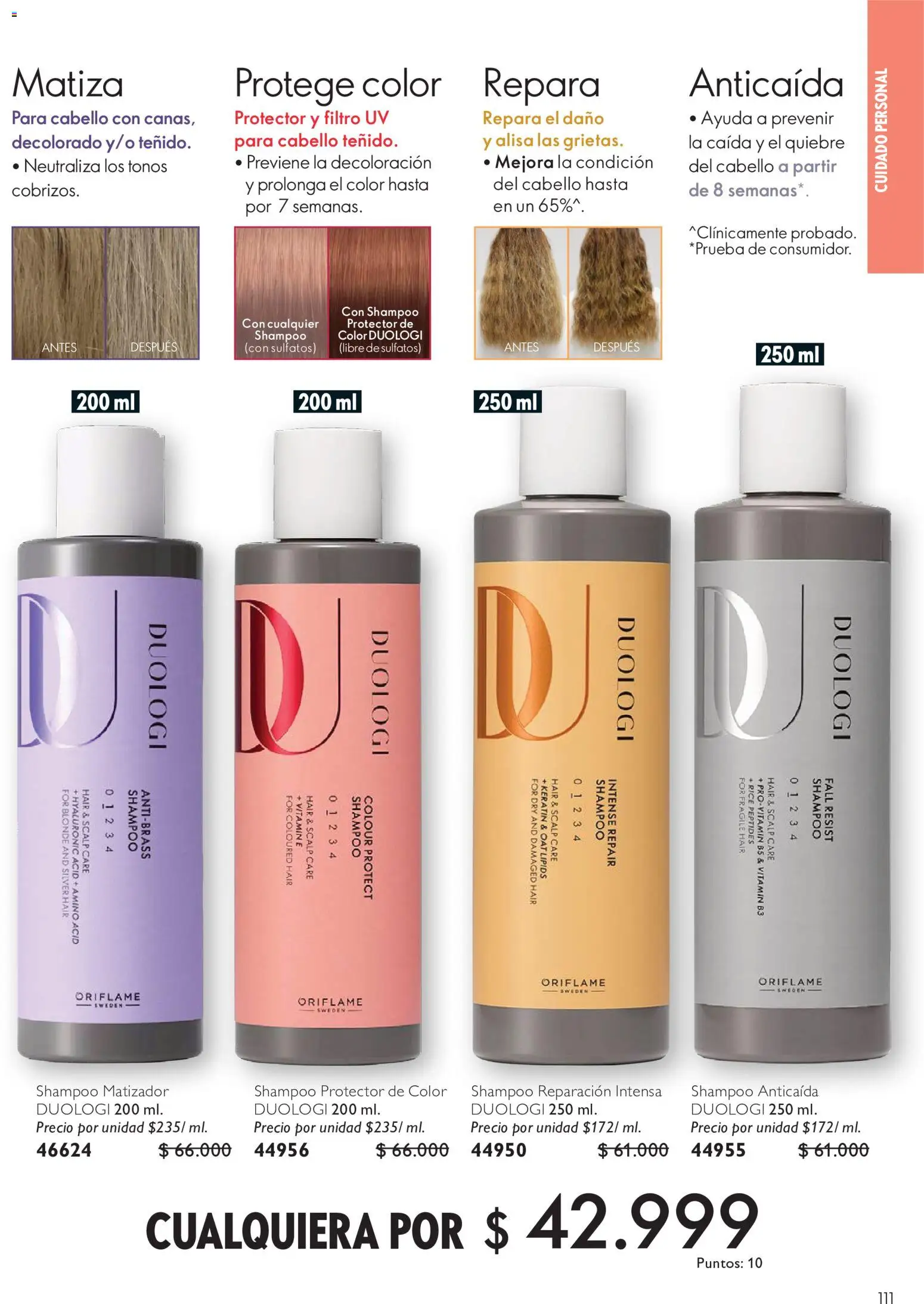 Oriflame revista - valida desde el 11/07/2026 | Página: 111 | Productos: Shampoo