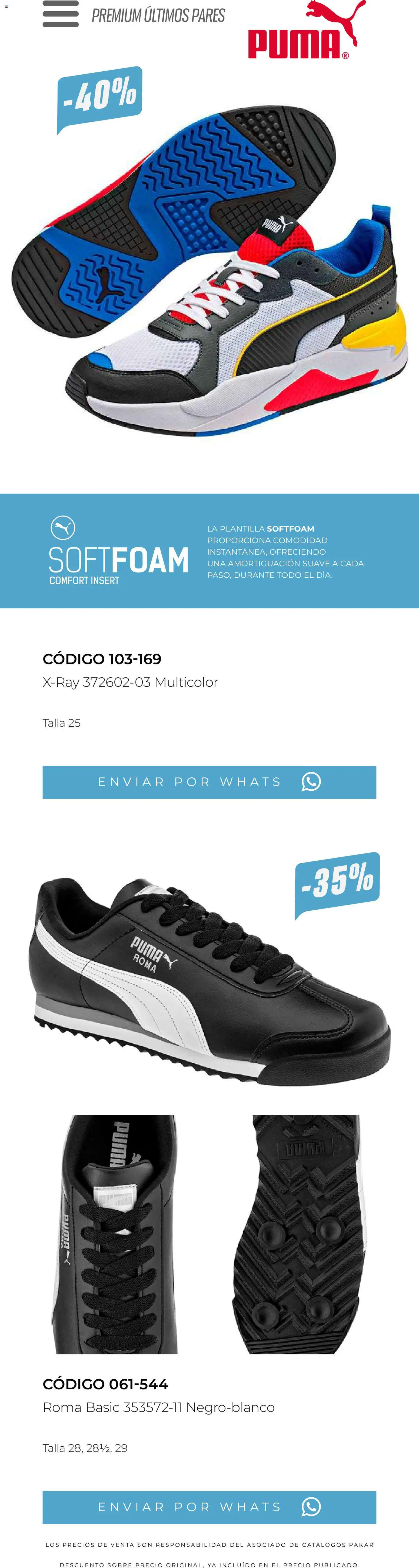 Nuevas ofertas de SC Pakar válidas en toda la República Mexicana desde el 13.03.2026. ¡Encuentra las mejores ofertas en SC Pakar catálogo Últimos pares premium ! | Página: 67