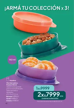 Vista previa Tupperware Folleto válido desde el 28.04.2026 | Página: 43 | Productos: Heladera