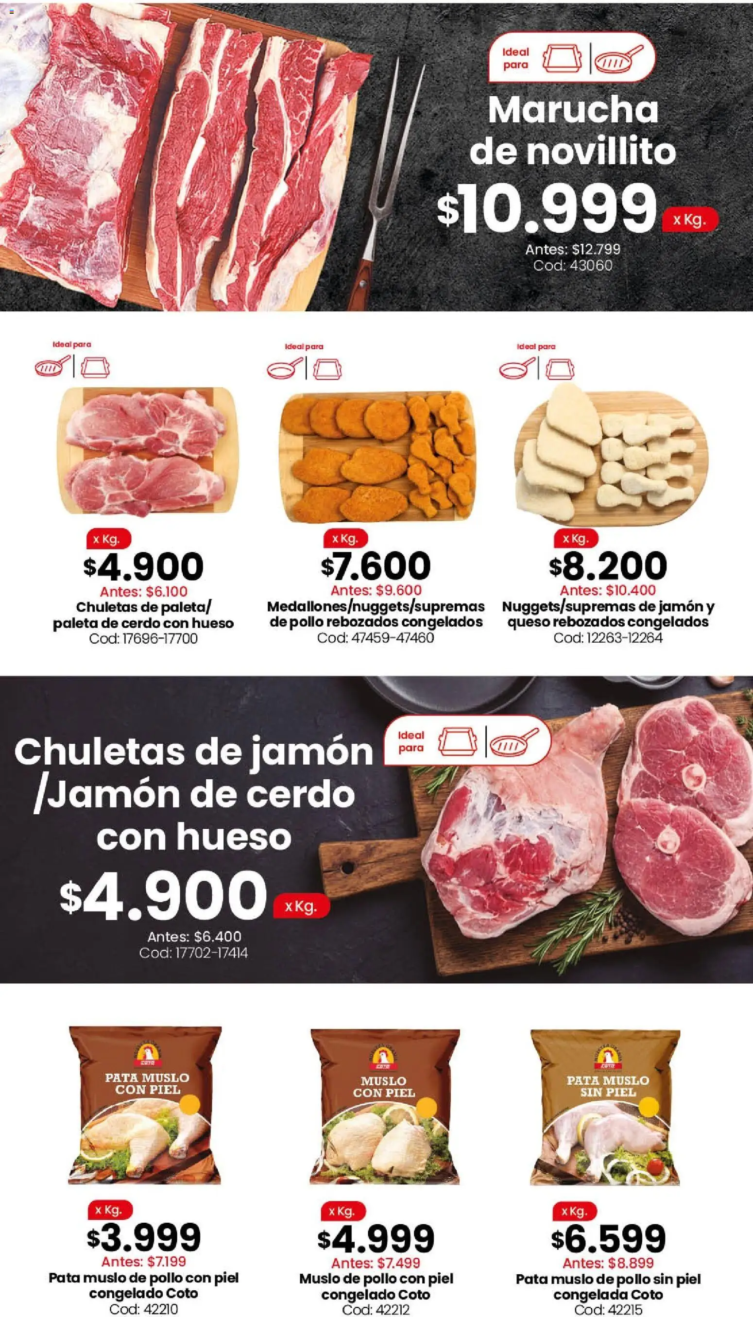 Coto - Ofertas │ válido desde el 29/06/2026 | Página: 2 | Productos: Pollo, Queso, Jamón, Cerdo