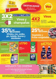 Vista previa Vea - Folleto Fin de Semana - Córdoba válido desde el 25/09/2026