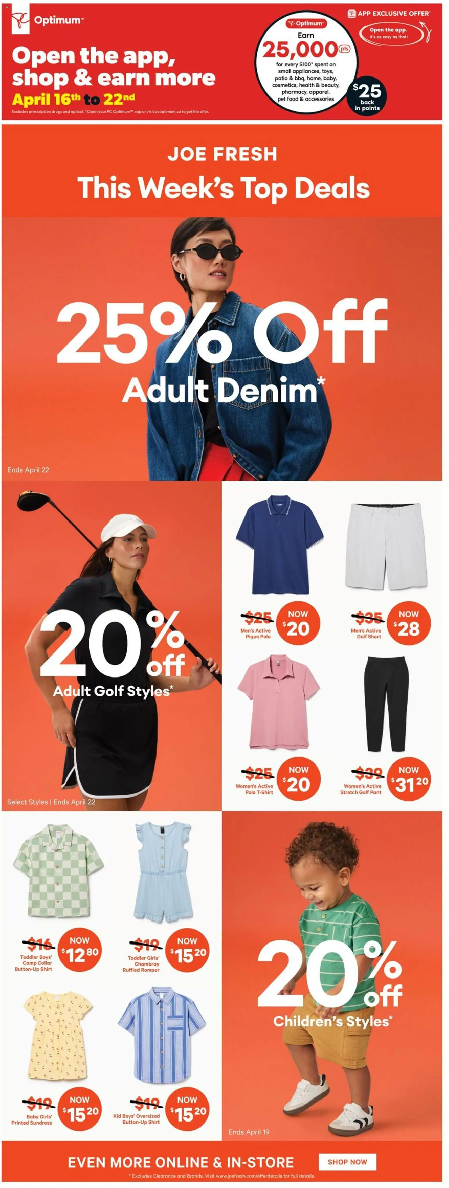 Real Canadian Superstore flyer valid from 16.04.2026 | Page: 35 | Products: PC, Shirt, Tshirt