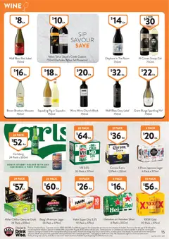 Preview of Foodworks catalogue VIC - valid from 29/07/2026 | Page: 15 | Products: Shelf, Wine