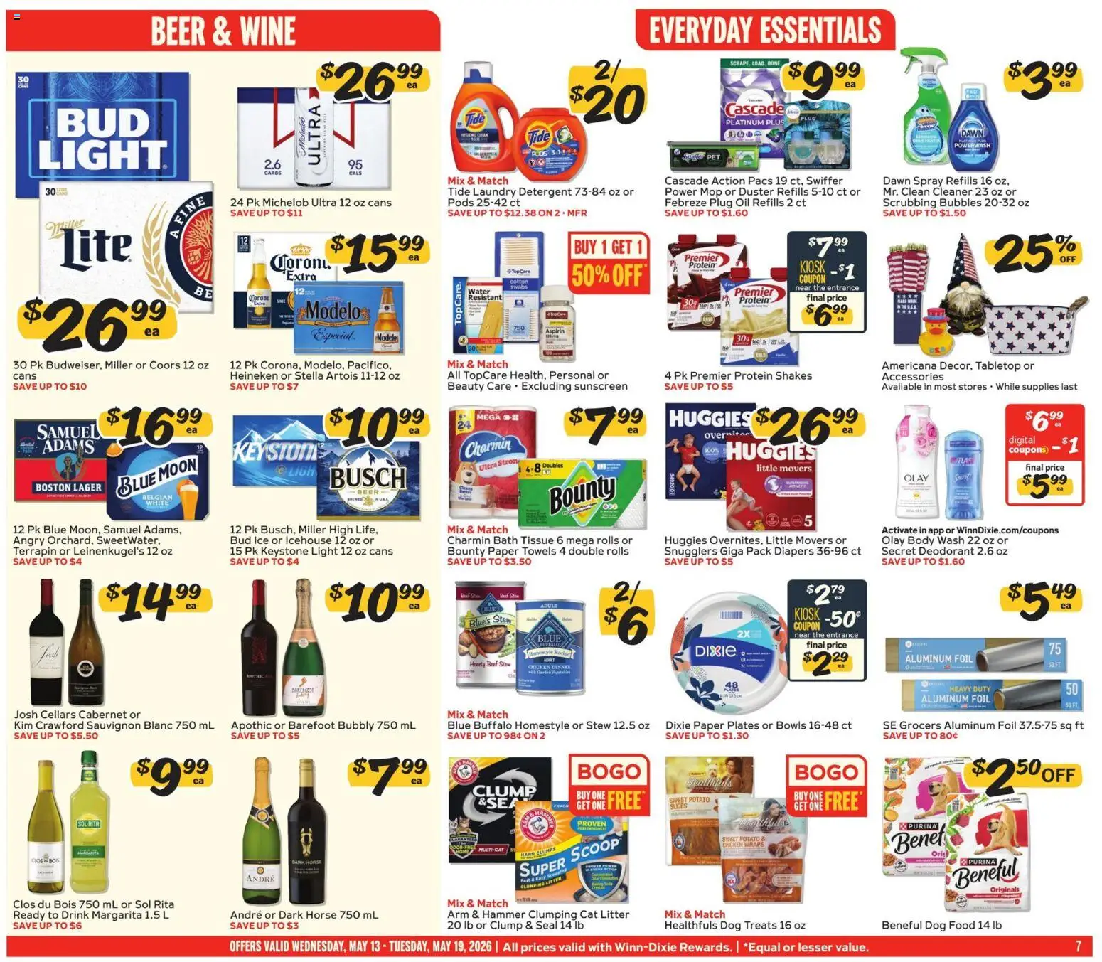 Winn Dixie Weekly Ad - valid from 13.05.2026 | Page: 7