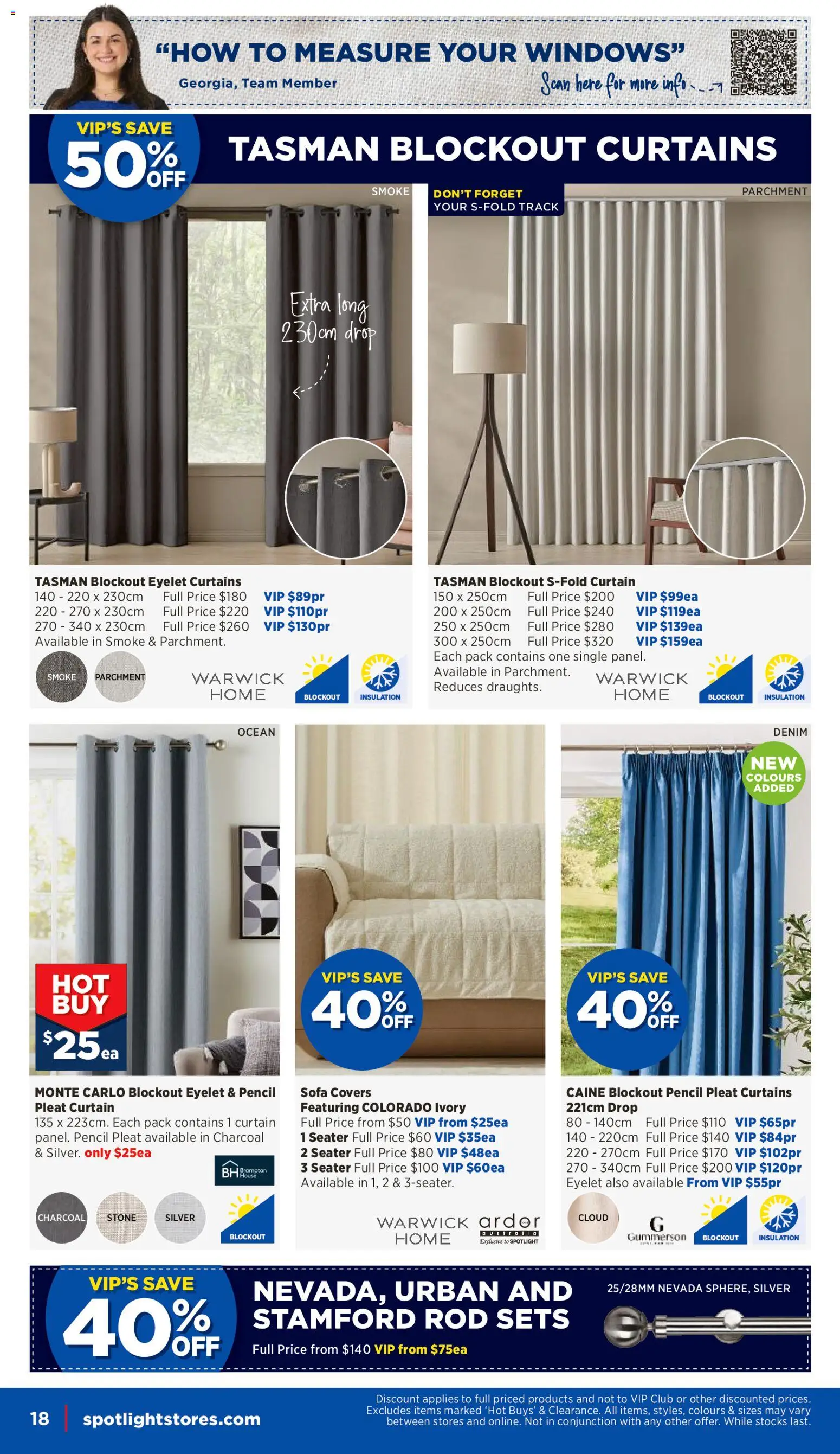 Spotlight catalogue - valid from 03.06.2026 | Page: 18 | Products: Sofa, Curtain, Denim, Pencil