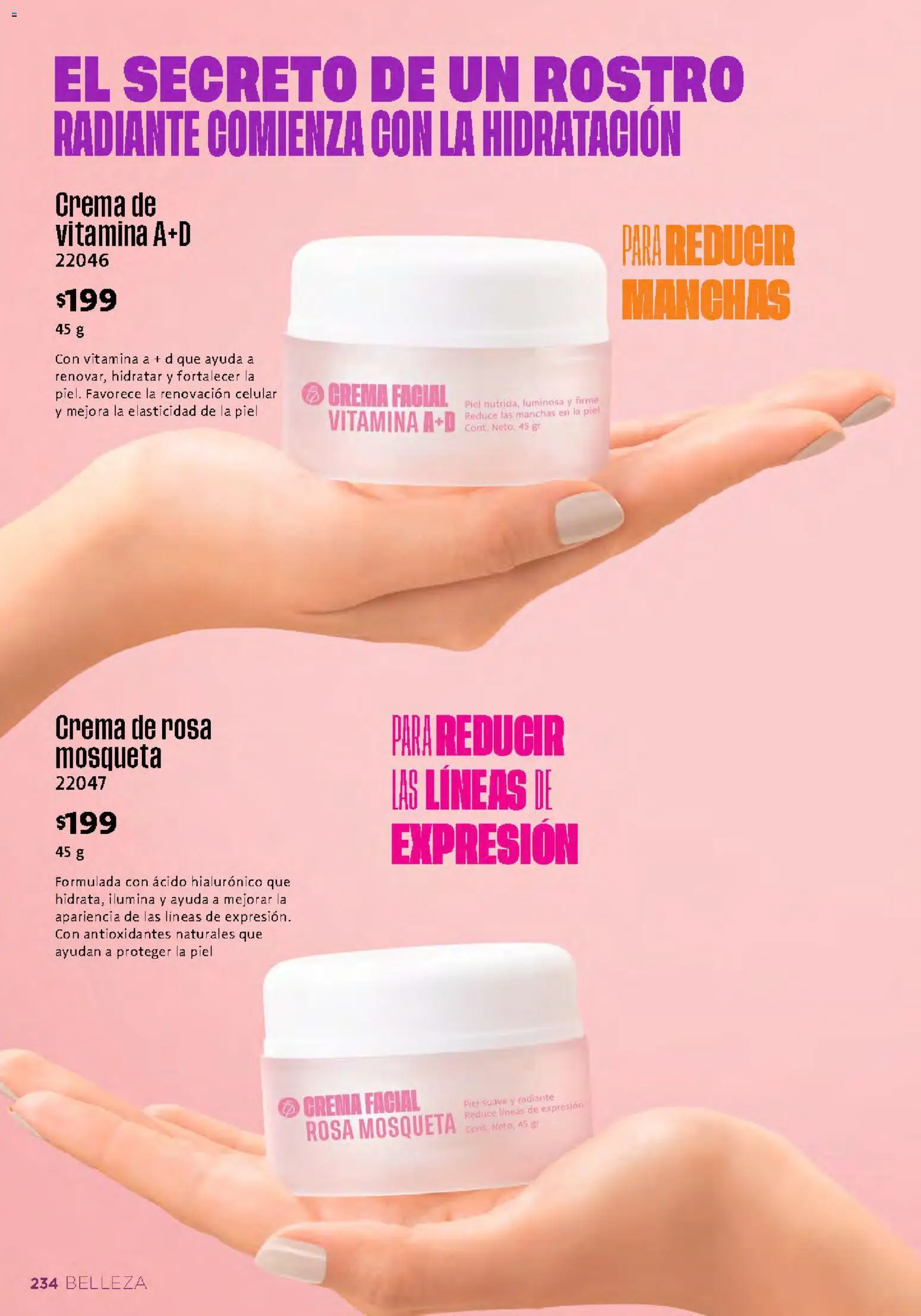 Nuevas ofertas de Ilusión válidas en toda la República Mexicana desde el 01/09/2026. ¡Encuentra las mejores ofertas en Ilusión catálogo Otoño! | Página: 236 | Productos: Crema, Crema facial, Radiante