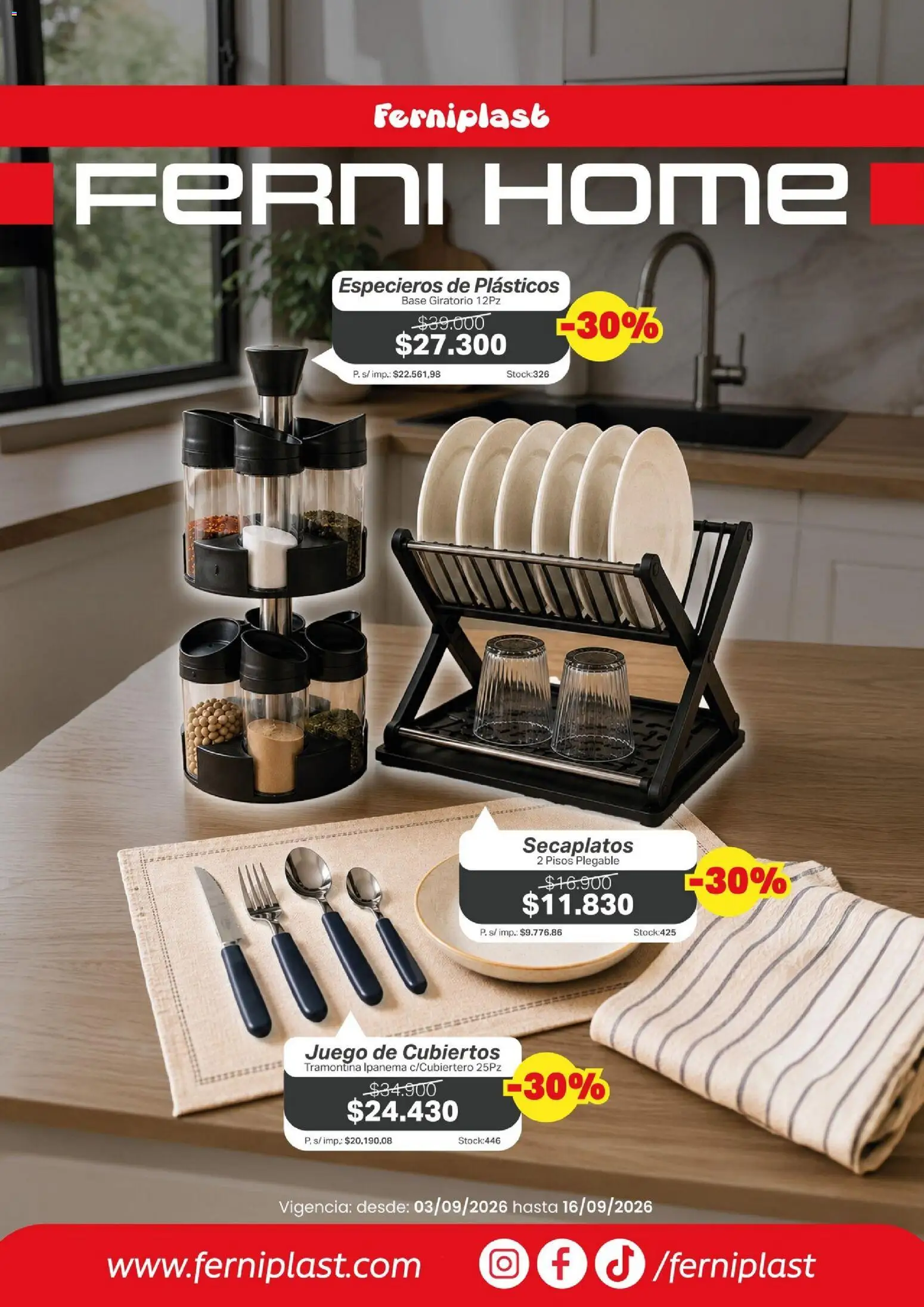Ferniplast catálogo │ válido desde el 03/09/2026 | Página: 1