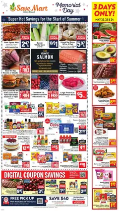Preview of Save Mart weekly ads valid from 20.05.2026 | Page: 1
