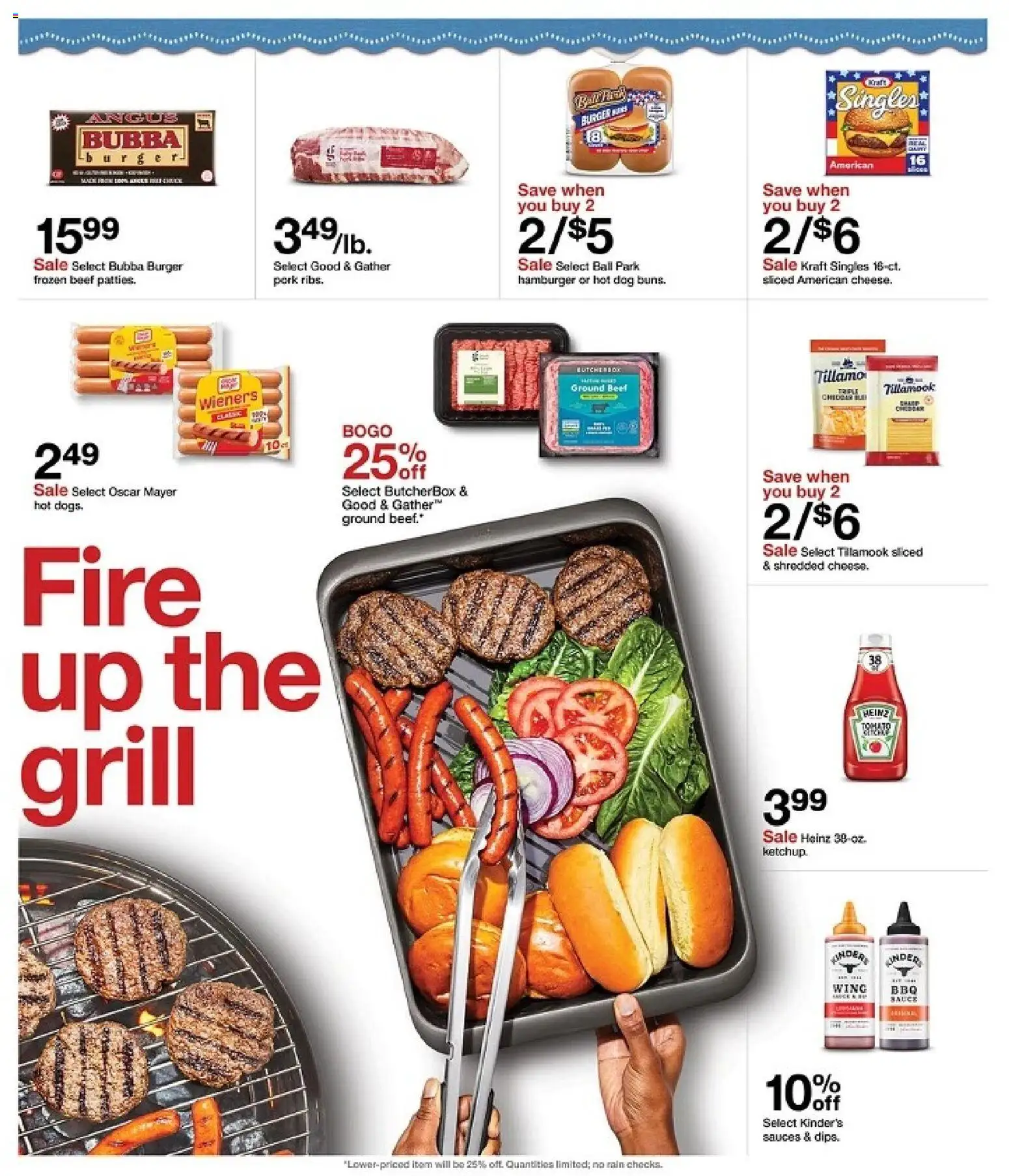 Target Weekly Ad - valid from 17.05.2026 | Page: 9 | Products: Pork, Beef, Ketchup, Grill