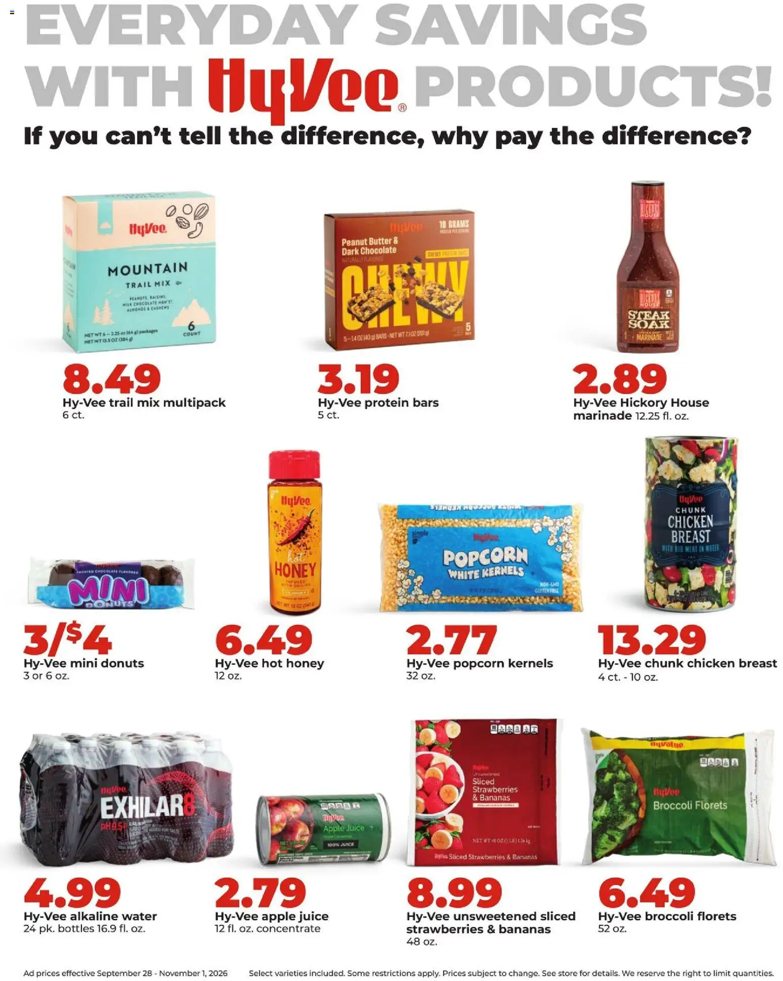 HyVee Monthly Ad - valid from 09/28/2026 | Page: 3