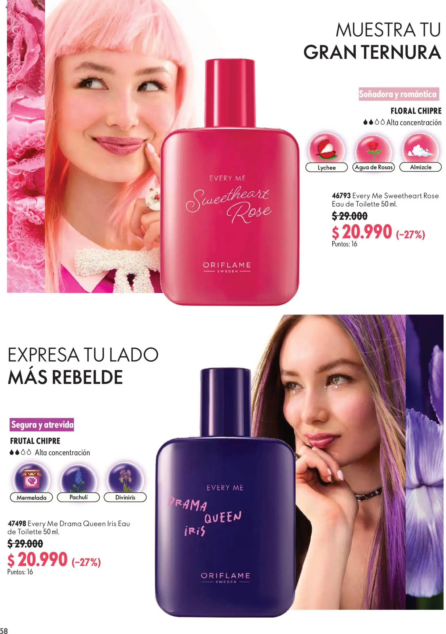 Oriflame catálogo │ válido desde el 19.06.2026 | Página: 58