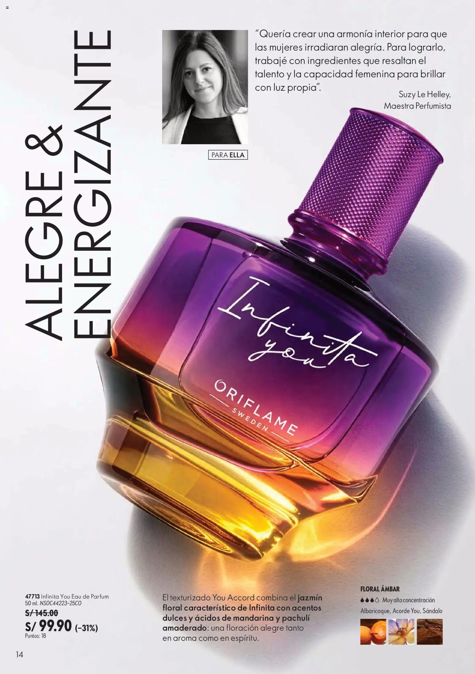 Catálogo Oriflame válido desde 22/08/2026 | Página: 14 | Productos: Ingredientes, Dulces