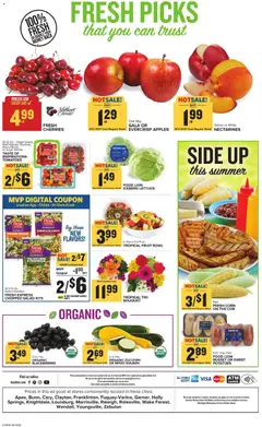 Preview of Food Lion weekly ads valid from 10.06.2026 | Page: 3 | Products: Corn, Tomatoes, Salad, Bag