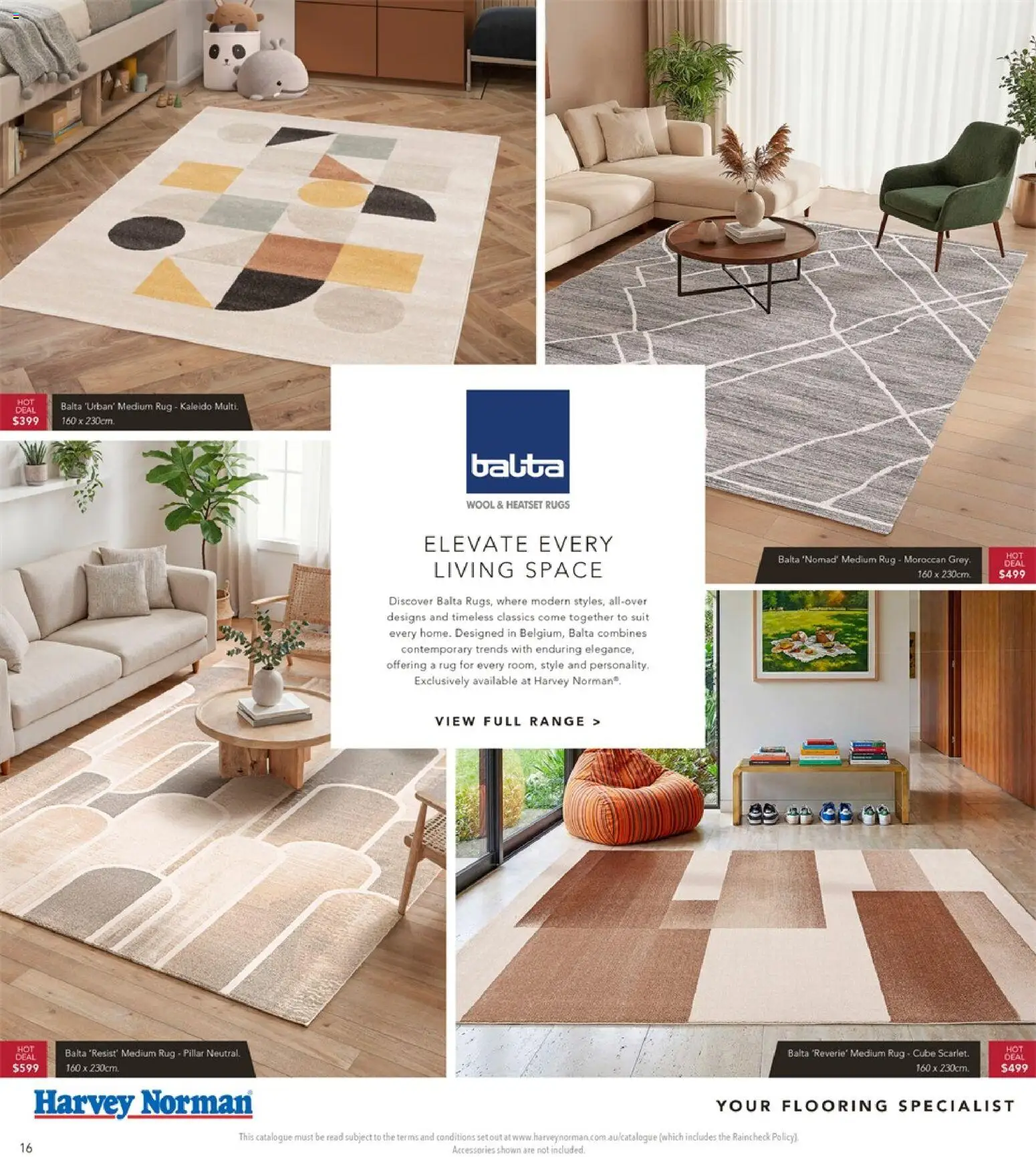 Harvey Norman catalogue - valid from 03/09/2026 | Page: 16 | Products: Rug, Flooring, Suit, Rugs