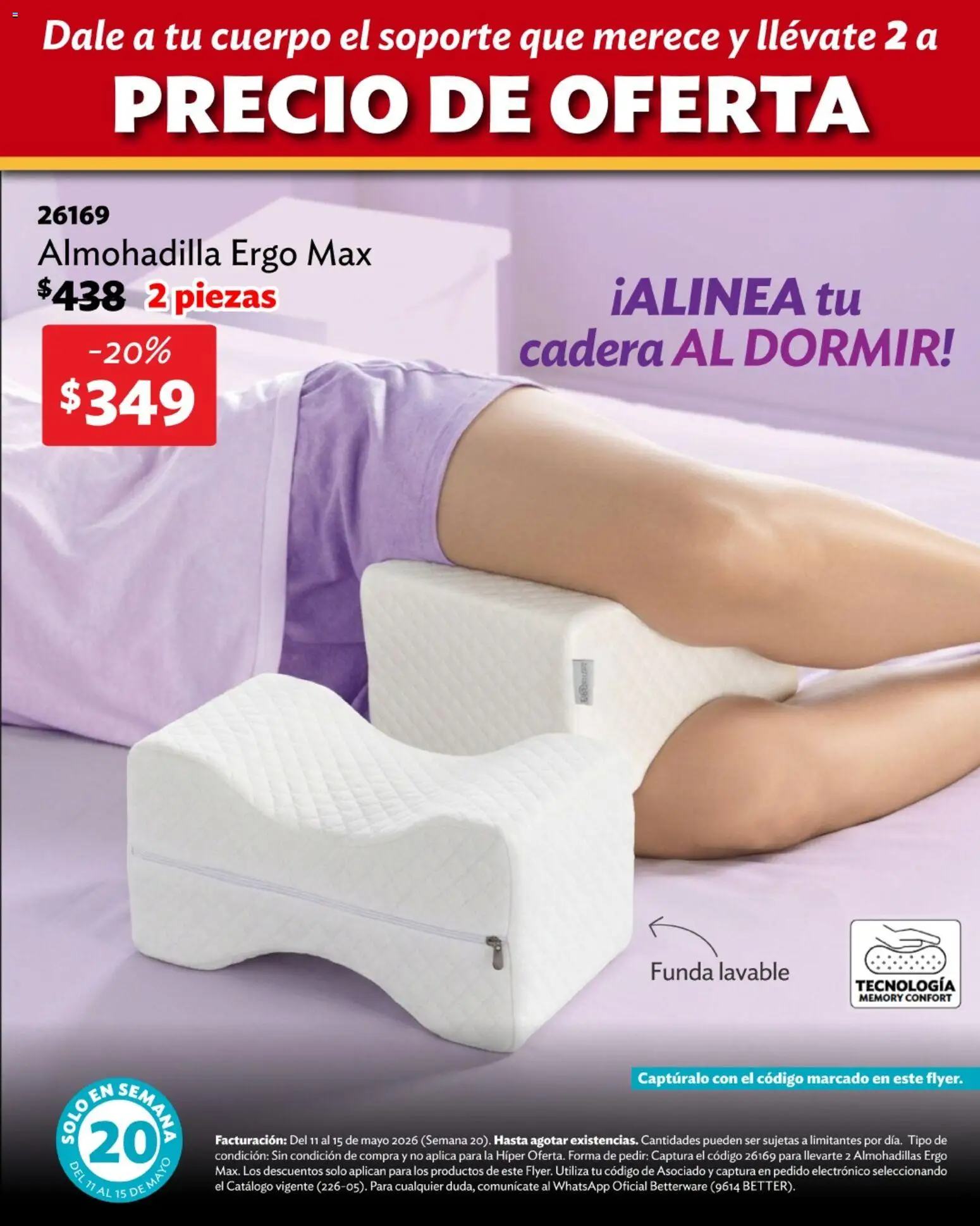 Nuevas ofertas de Betterware válidas en toda la República Mexicana desde el 11.05.2026. ¡Encuentra las mejores ofertas en Betterware Ofertas! | Página: 6