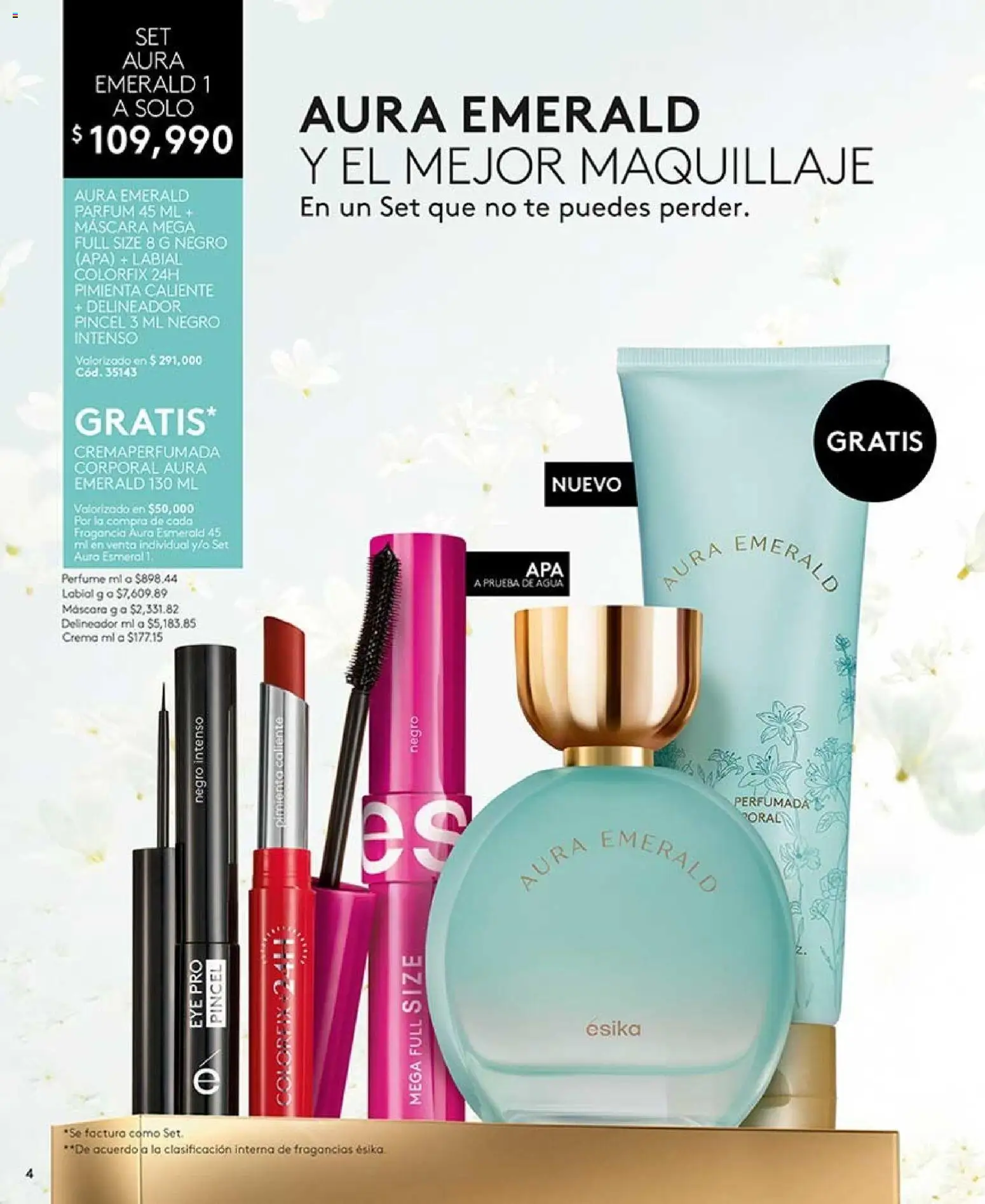 Ésika revista - valida desde el 07/08/2026 | Página: 4 | Productos: Té, Crema, Individual, Perfume