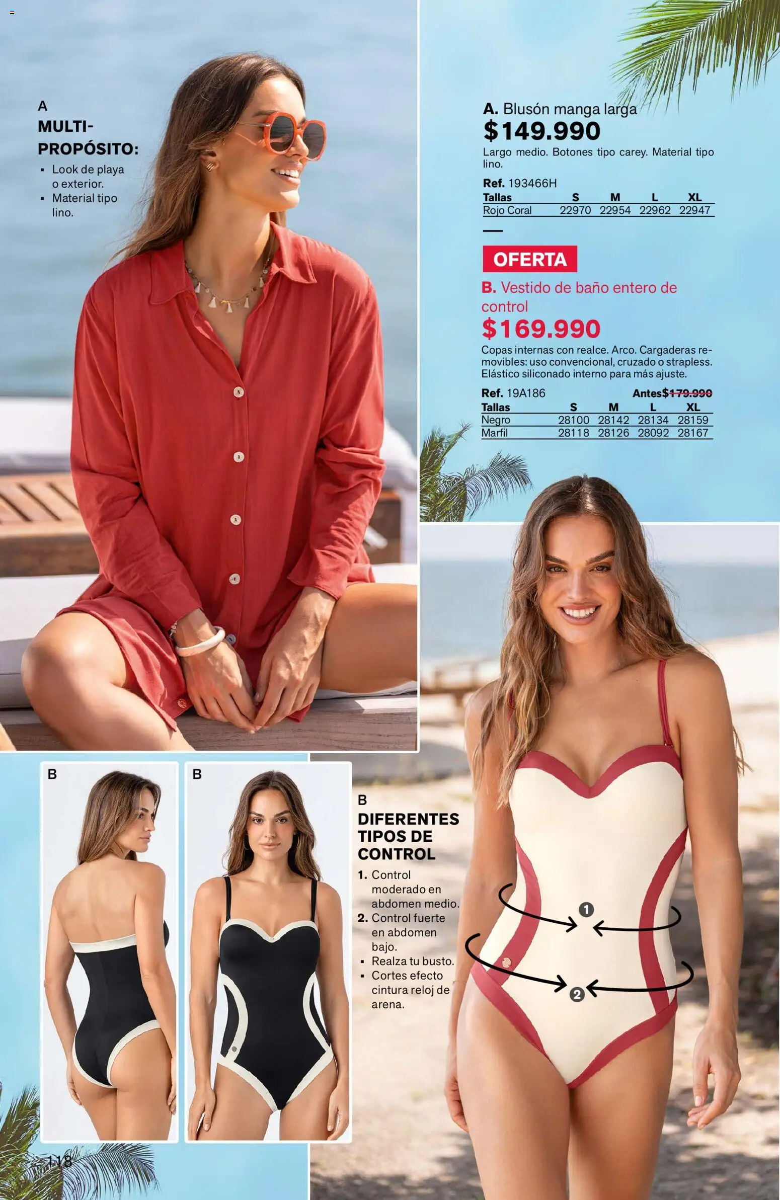 Leonisa revista - valida desde el 11/09/2026 | Página: 118 | Productos: Bajo, Reloj, Baño, Vestido