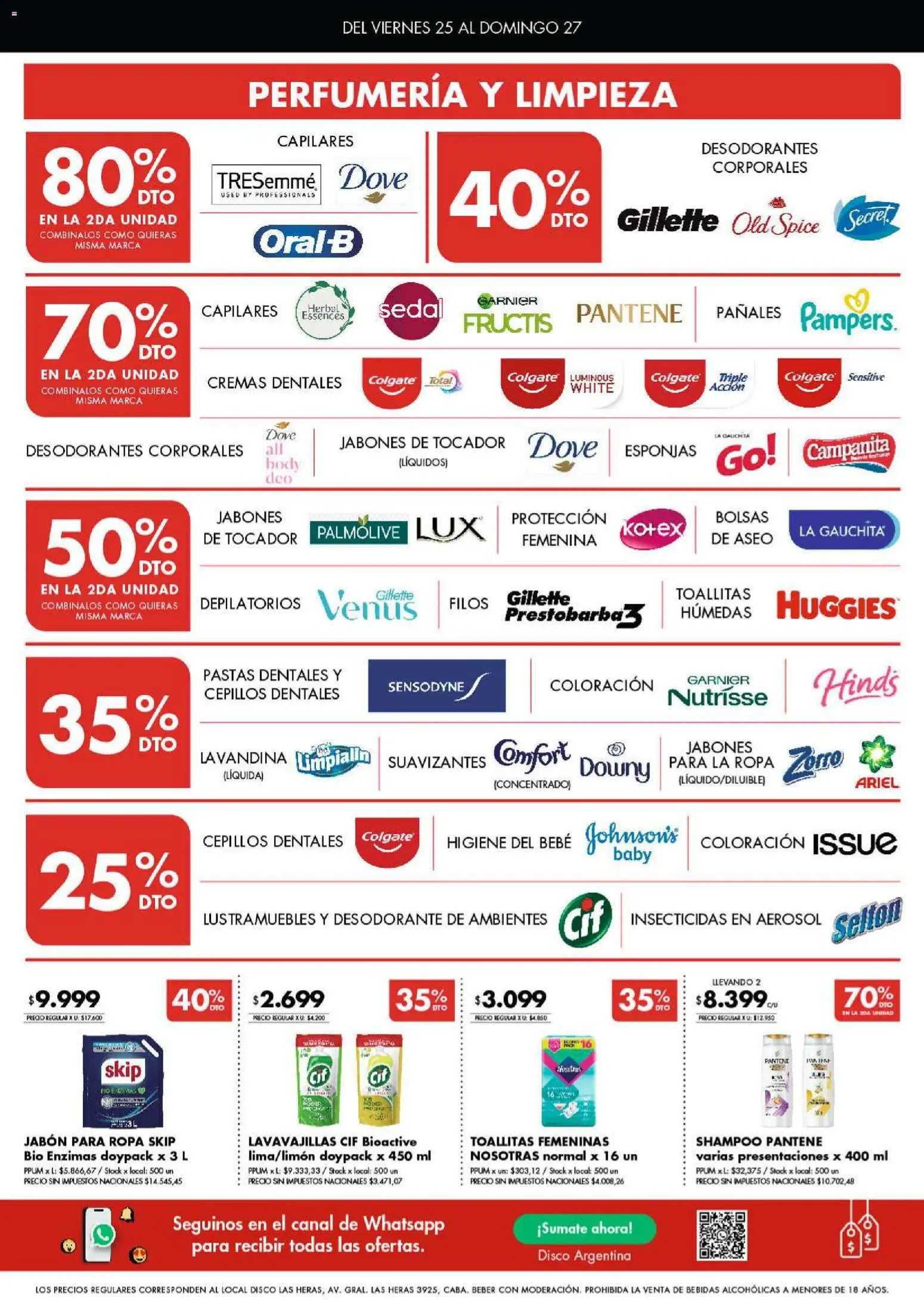 Disco - Ofertas | Córdoba │ válido desde el 25/09/2026 | Página: 6 | Productos: Lustramuebles, Lavandina, Body, Desodorante