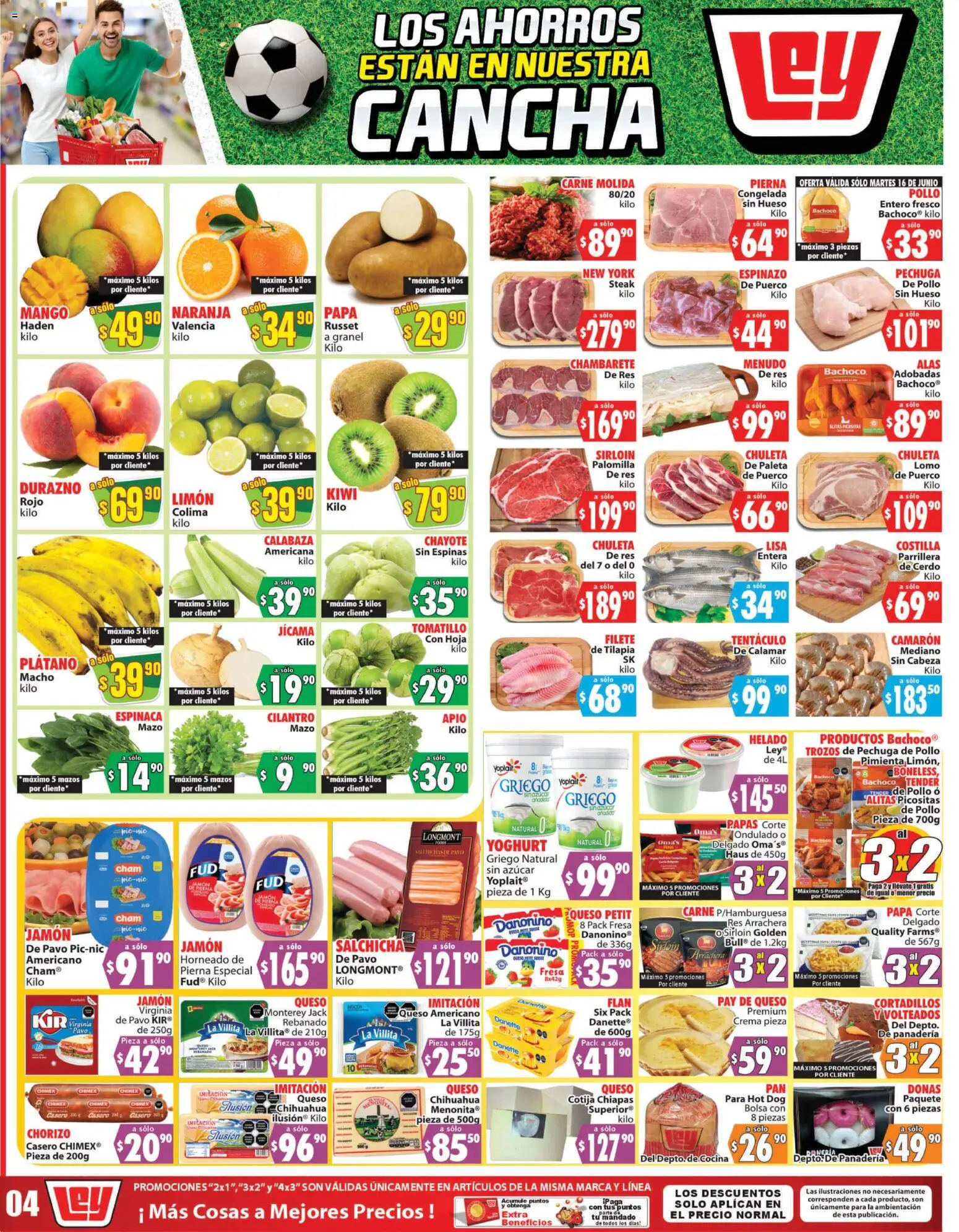Nuevas ofertas de Casa Ley válidas en toda la República Mexicana desde el 18.06.2026. ¡Encuentra las mejores ofertas en Casa Ley folleto Autoservicio La Paz, BCS! | Página: 2
