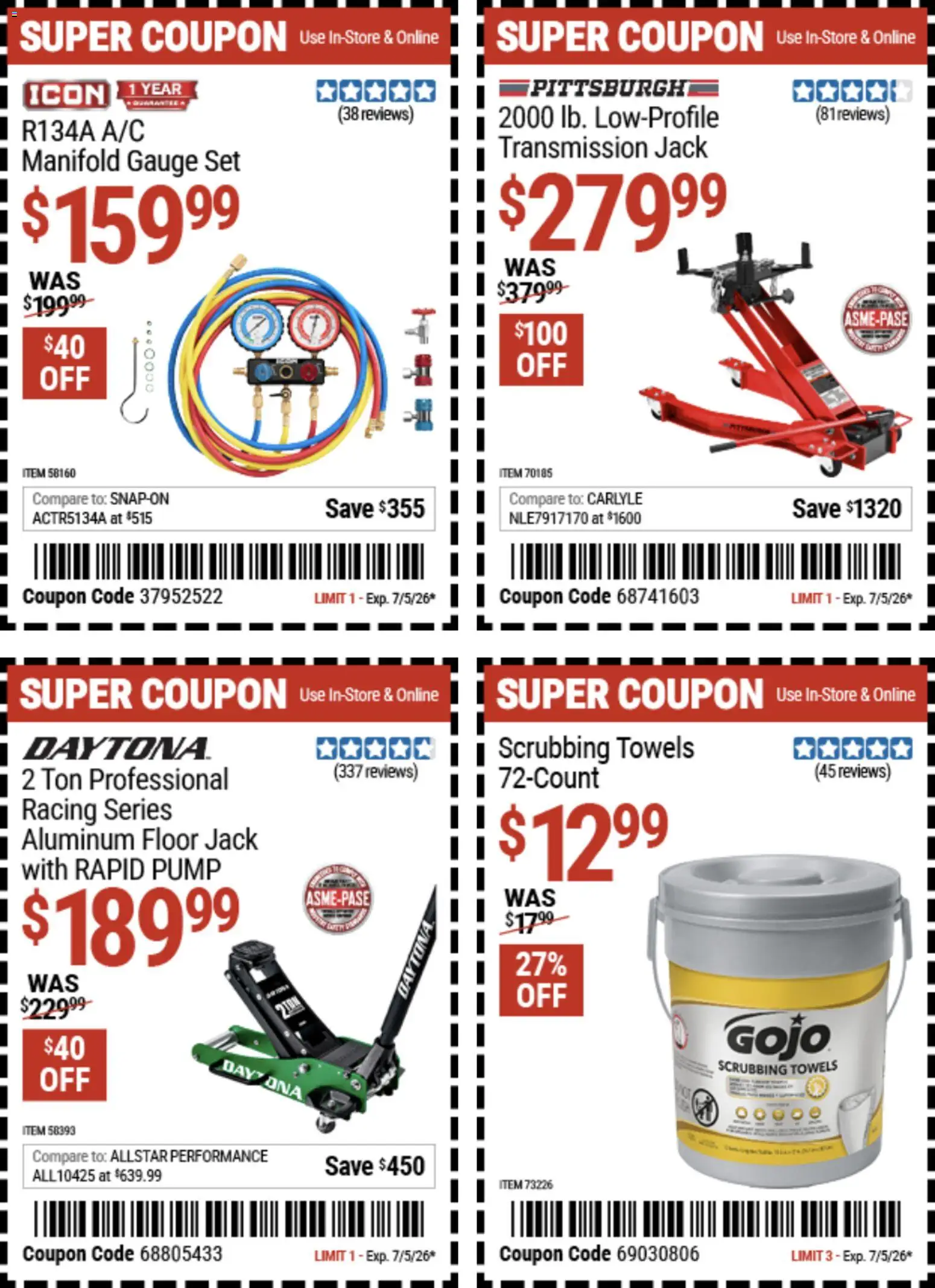 Harbor Freight Weekly Ad - valid from 06/22/2026 | Page: 2 | Products: Pump