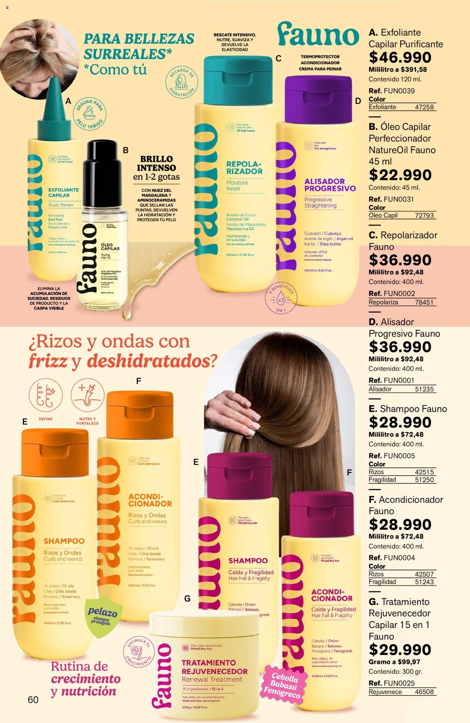 Leonisa revista - valida desde el 15.05.2026 | Página: 60 | Productos: Crema, Remolacha, Cebolla, Coco