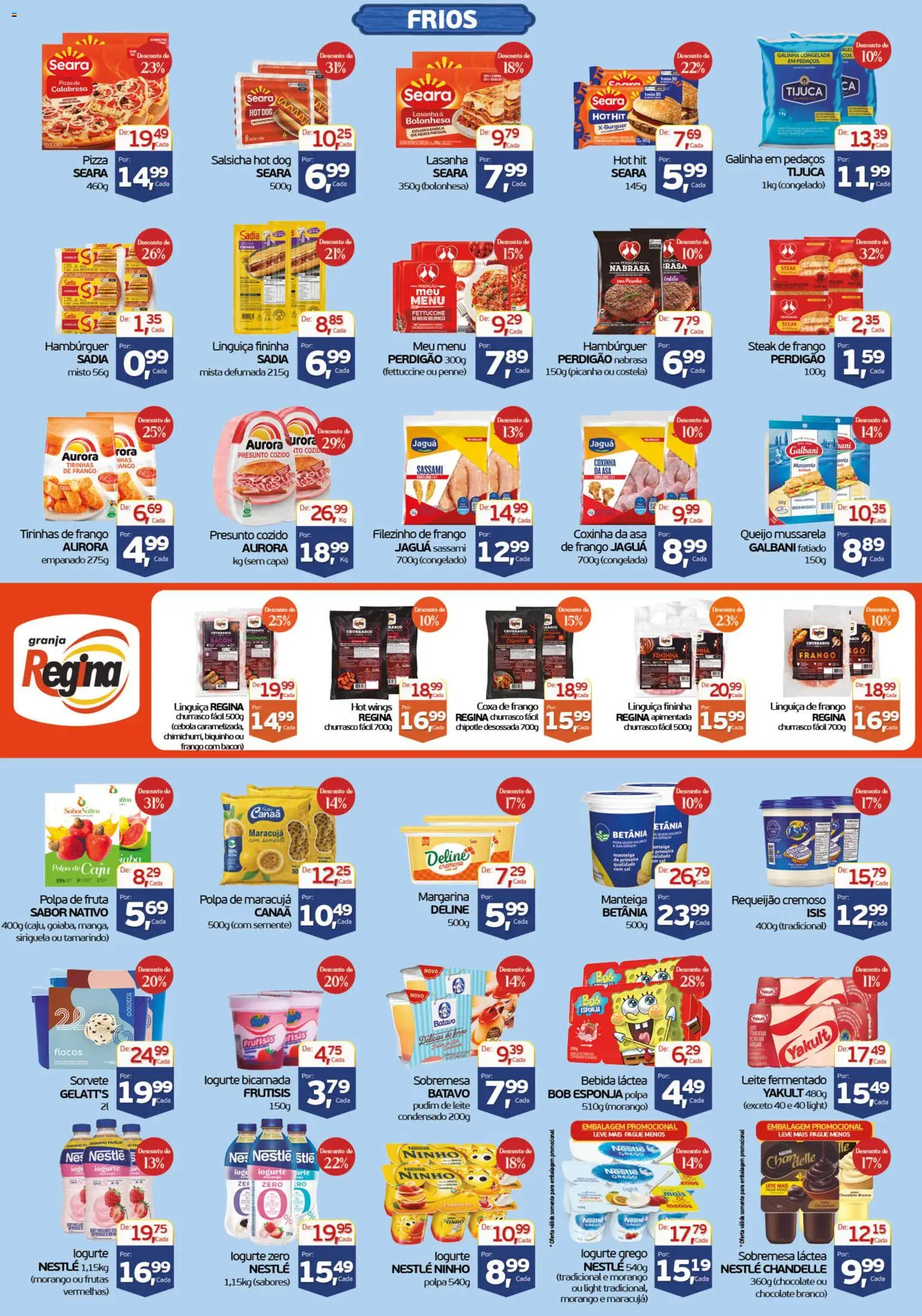 Cometa Supermercados Folheto - válido de 21/07/2026 | Página: 3 | Produtos: Caju, Forno, Lasanha, Frango