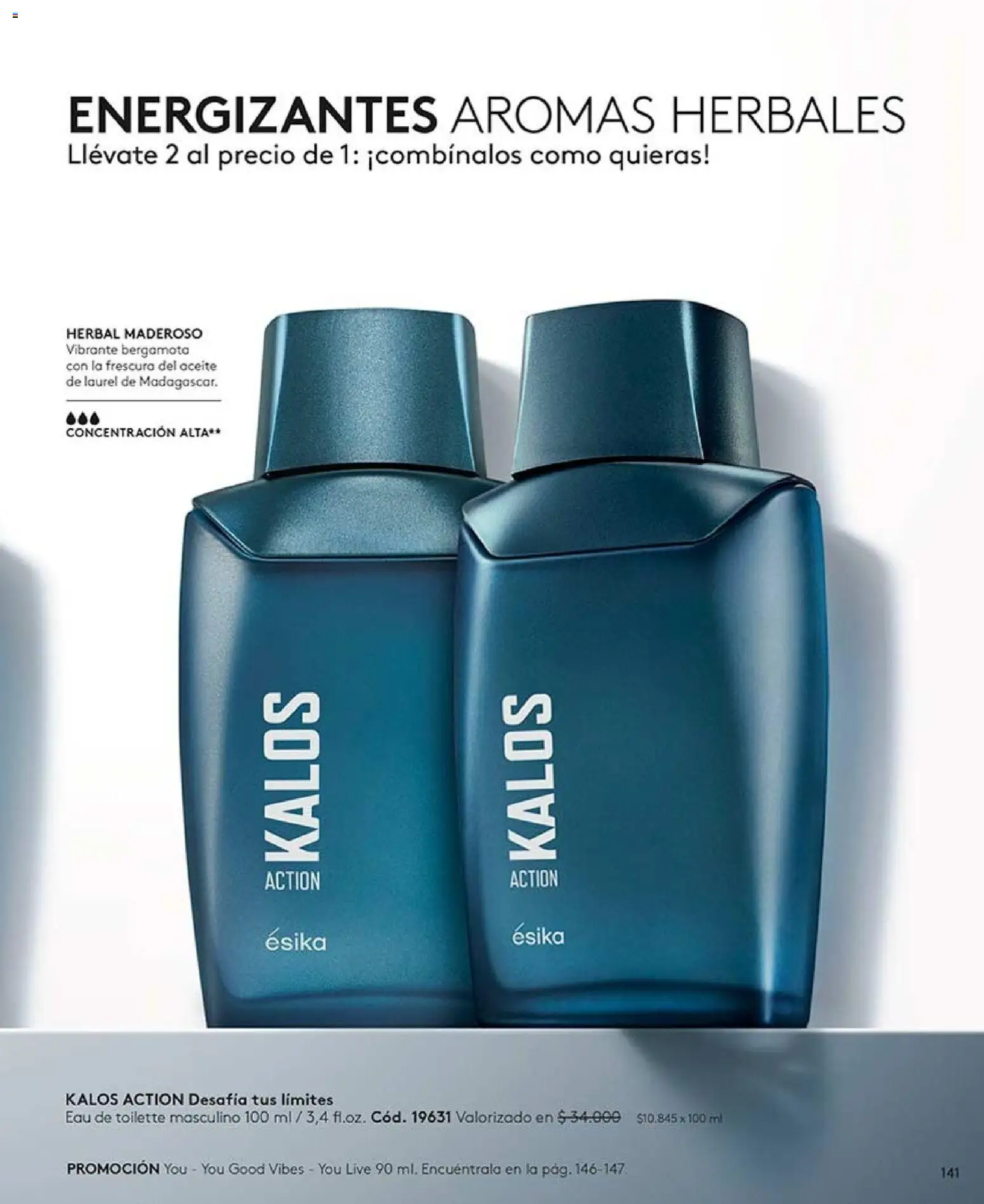 Catálogo Ésika Campaña 12 │ válido desde el 06.07.2026 | Página: 141 | Productos: Eau de toilette, Aceite