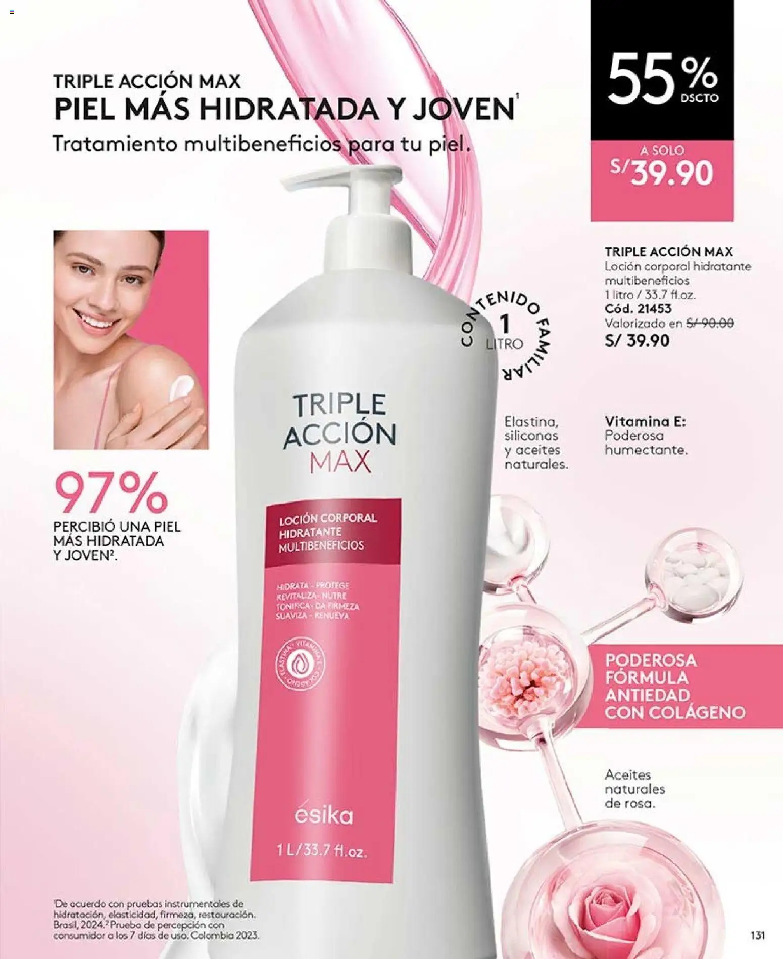 Catálogo Ésika válido desde 02/08/2026 | Página: 143 | Productos: Loción corporal