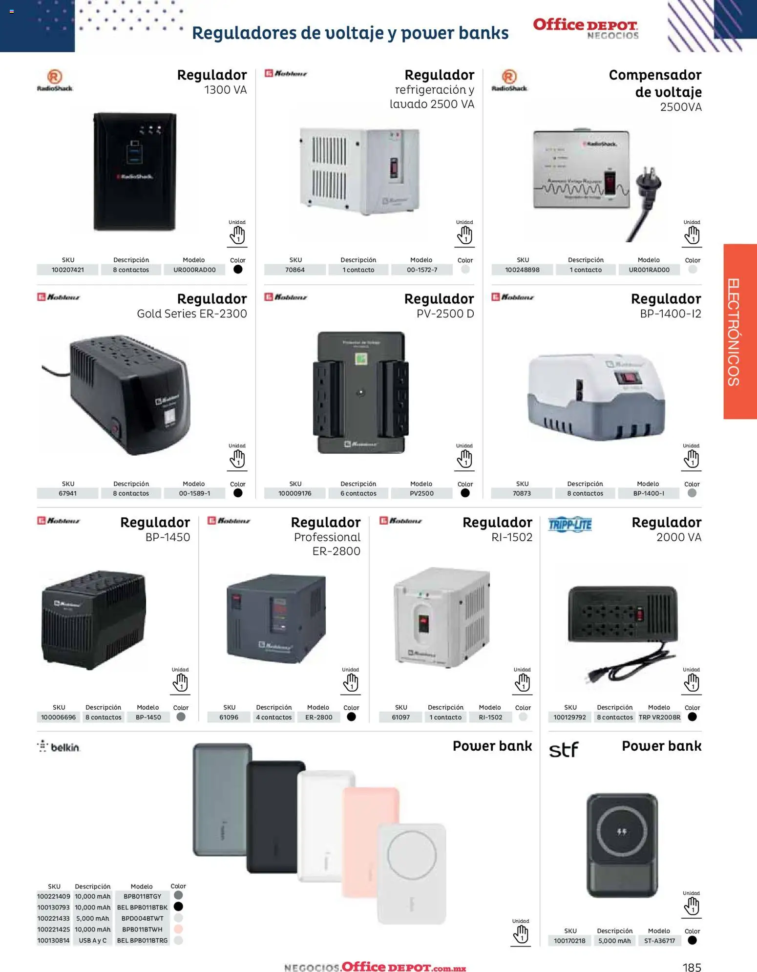 Nuevas ofertas de Office Depot válidas en toda la República Mexicana desde el 12/01/2026. ¡Encuentra las mejores ofertas en Office Depot catálogo 2026! | Página: 187 | Productos: Usb