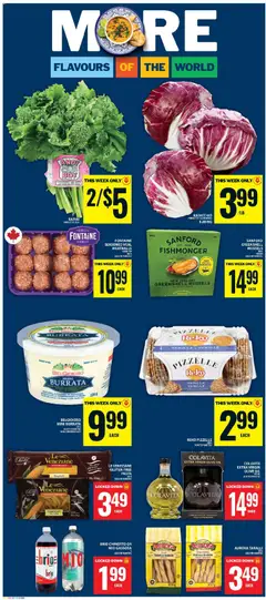 Preview of Food Basics weekly flyer - Ancaster from shop Food Basics valid from Jul 2, 2026 | Page: 16 | Products: Pasta, Cream, Cheese, Oil