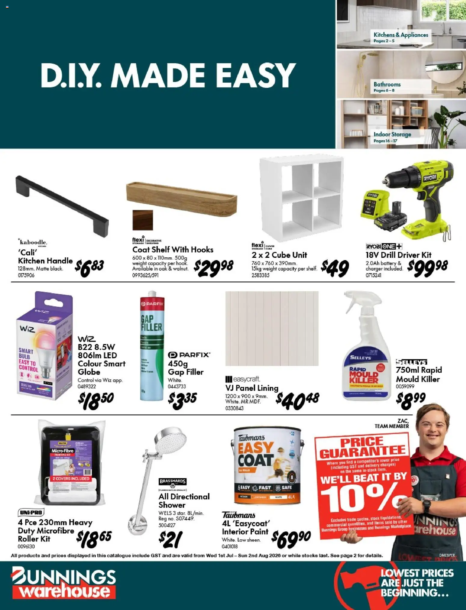 ﻿Bunnings Warehouse catalogue from 01/07/2026 > Online Offers