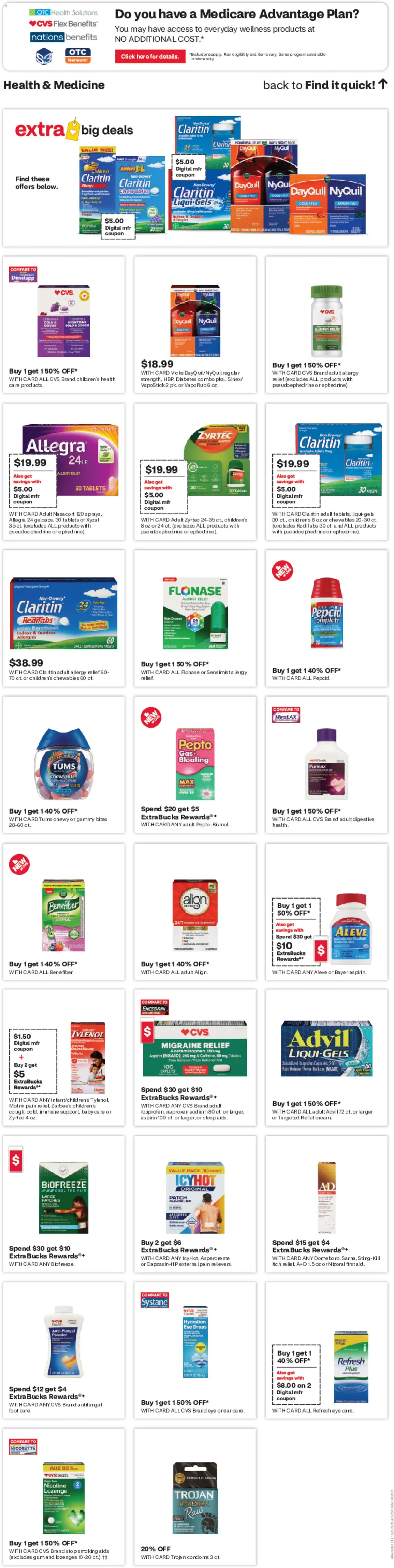 CVS Pharmacy Weekly Ad - valid from 08/02/2026 | Page: 7 | Products: Couch, Eye drops