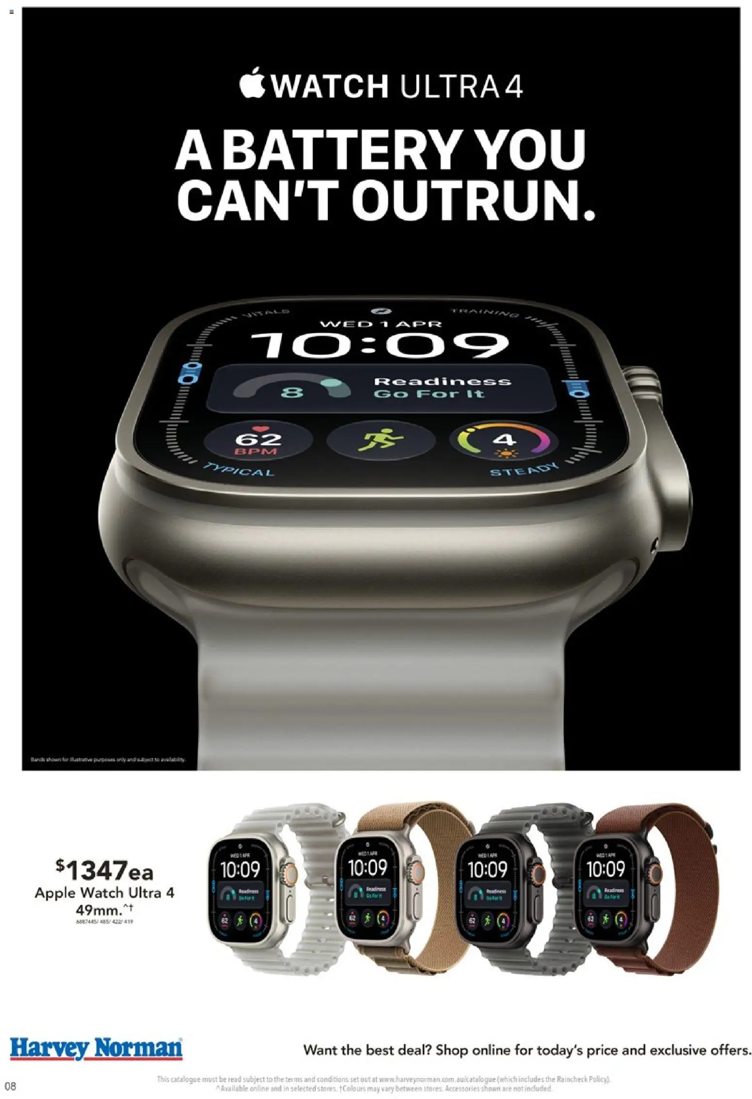 Harvey Norman catalogue - valid from 23/09/2026 | Page: 8 | Products: Battery, Accessories, Watch
