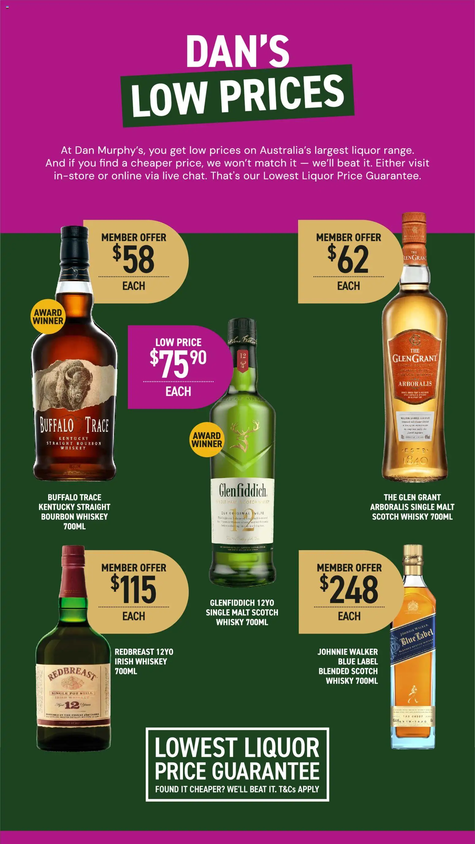 Dan Murphy's catalogue - valid from 20/08/2026 | Page: 2 | Products: Scotch whisky, Whiskey, Scotch, Irish whiskey