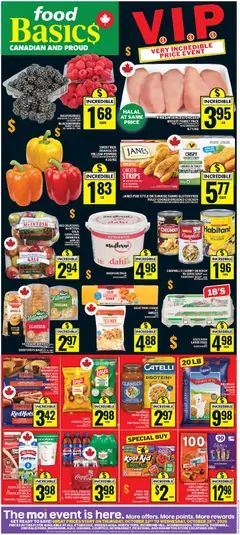 Preview of Food Basics weekly flyer / circulaire from shop Food Basics valid from Oct 22, 2026