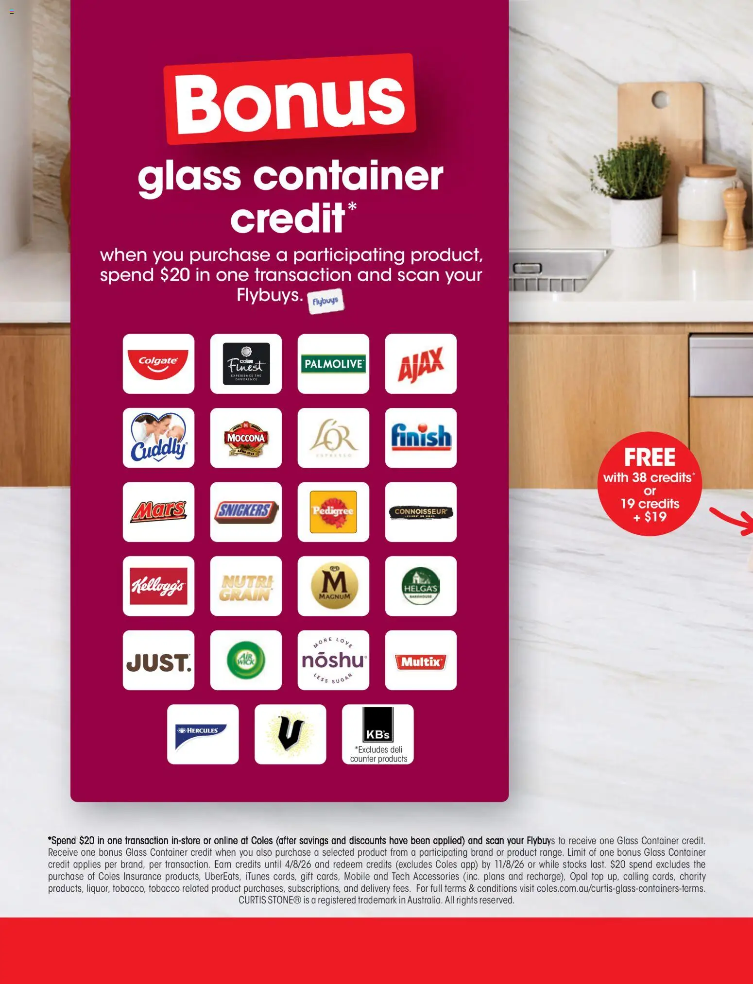 Coles catalogue - valid from 01/07/2026 | Page: 24 | Products: Opal, Sugar, Accessories, Moccona