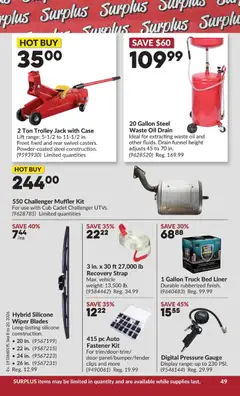 Preview of Princess Auto flyer - 2 Week Sale! from shop Princess Auto valid from Sep 8, 2026 | Page: 52