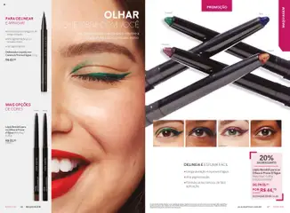 Mary Kay - Catálogo Junho 2026 - Pré-Visualização do folheto da loja Mary Kay, válido de 01.06.2026 | Página: 9 | Produtos: Maquiagem, Delineador, Lápis, Caneta