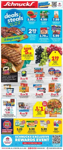 Preview of Schnucks weekly ads valid from 07/15/2026