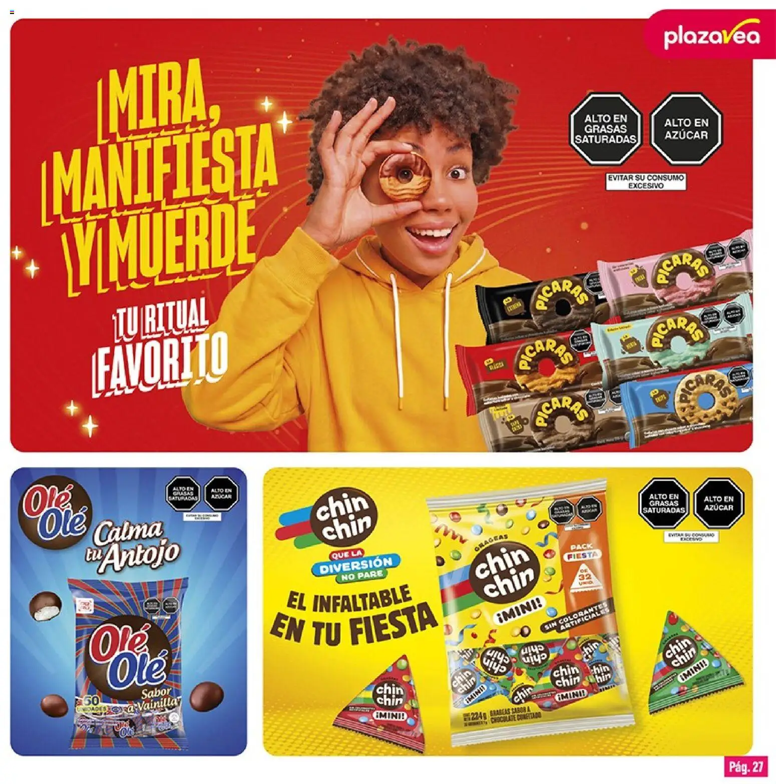 Catálogo Plaza Vea válido desde 01/09/2026 | Página: 27 | Productos: Vainilla, Azúcar