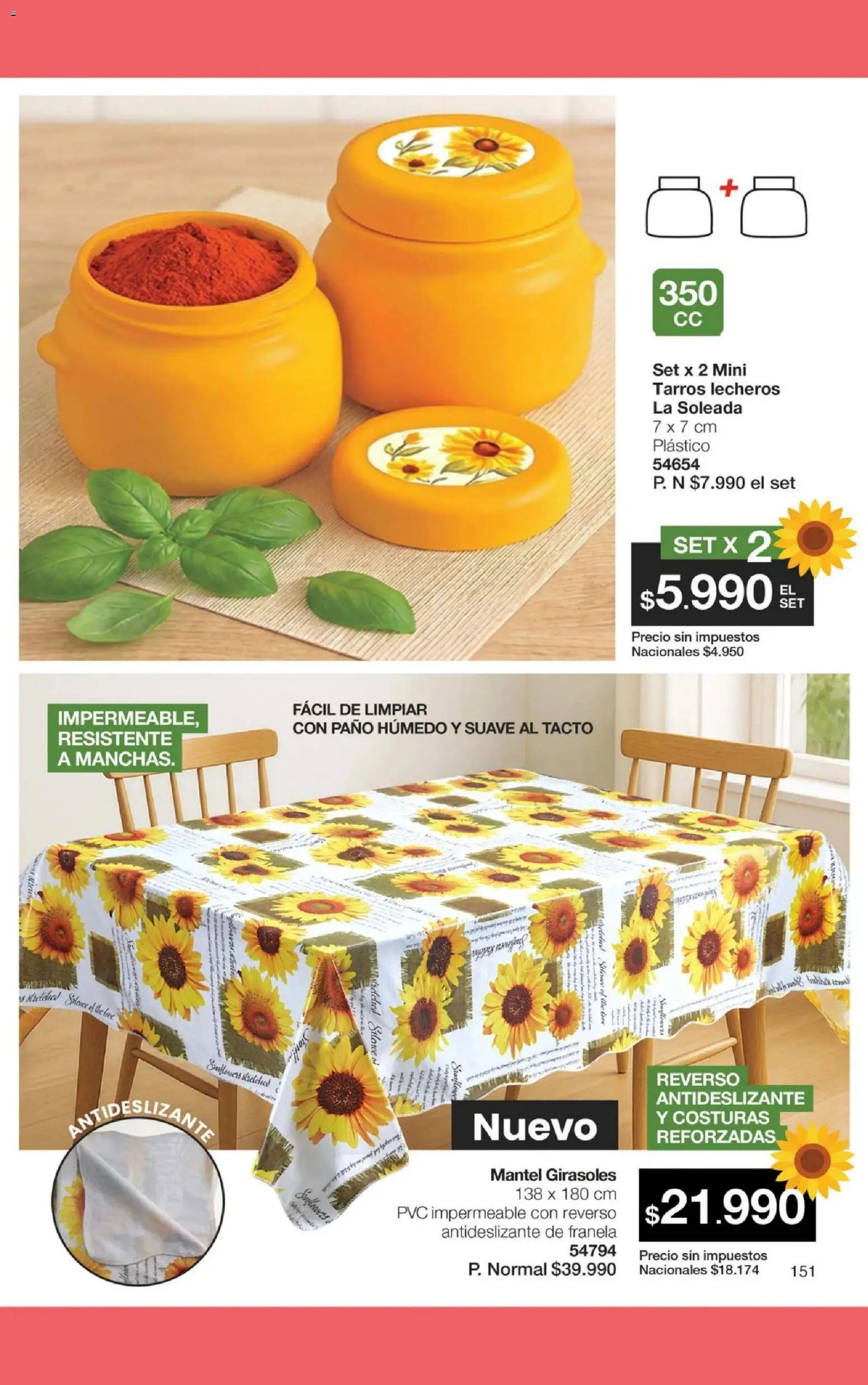 Gigot - CAMPAÑA 13 │ válido desde el 23/08/2026 | Página: 157 | Productos: Mantel