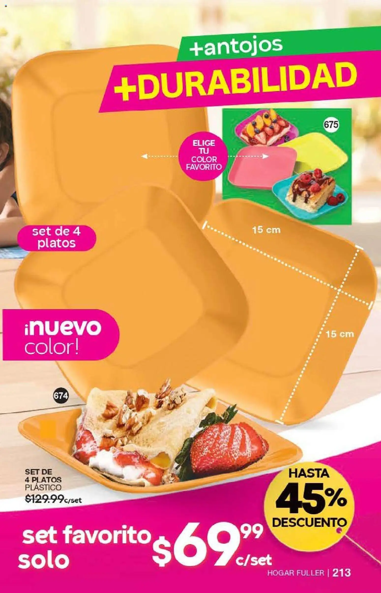 Nuevas ofertas de Fuller válidas en toda la República Mexicana desde el 13.05.2026. ¡Encuentra las mejores ofertas en Fuller campaña 3 2026! | Página: 211