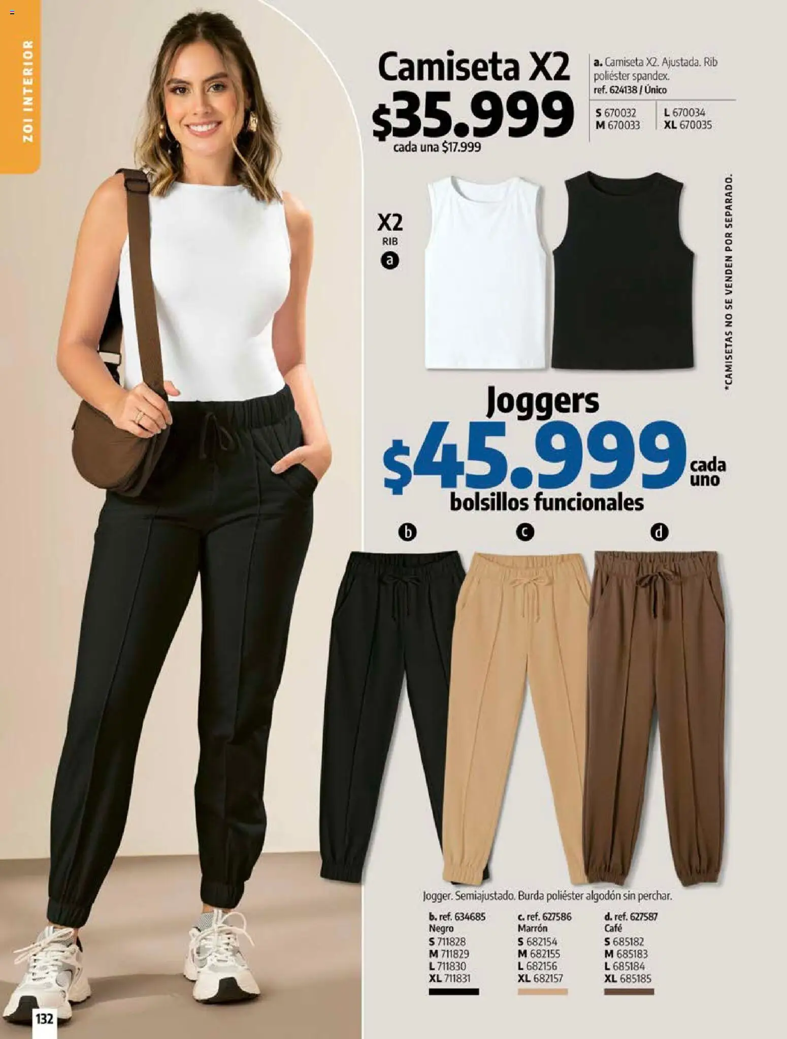 Pacifika revista - valida desde el 12/07/2026 | Página: 132 | Productos: Algodón, Bolsillos, Camiseta, Café