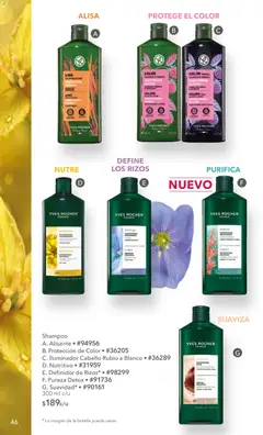 Vista previa de Yves Rocher campaña 8 2026, nuevo folleto de la tienda, válido en México a partir del 02.06.2026 | Página: 46 | Productos: Iluminador, Botella