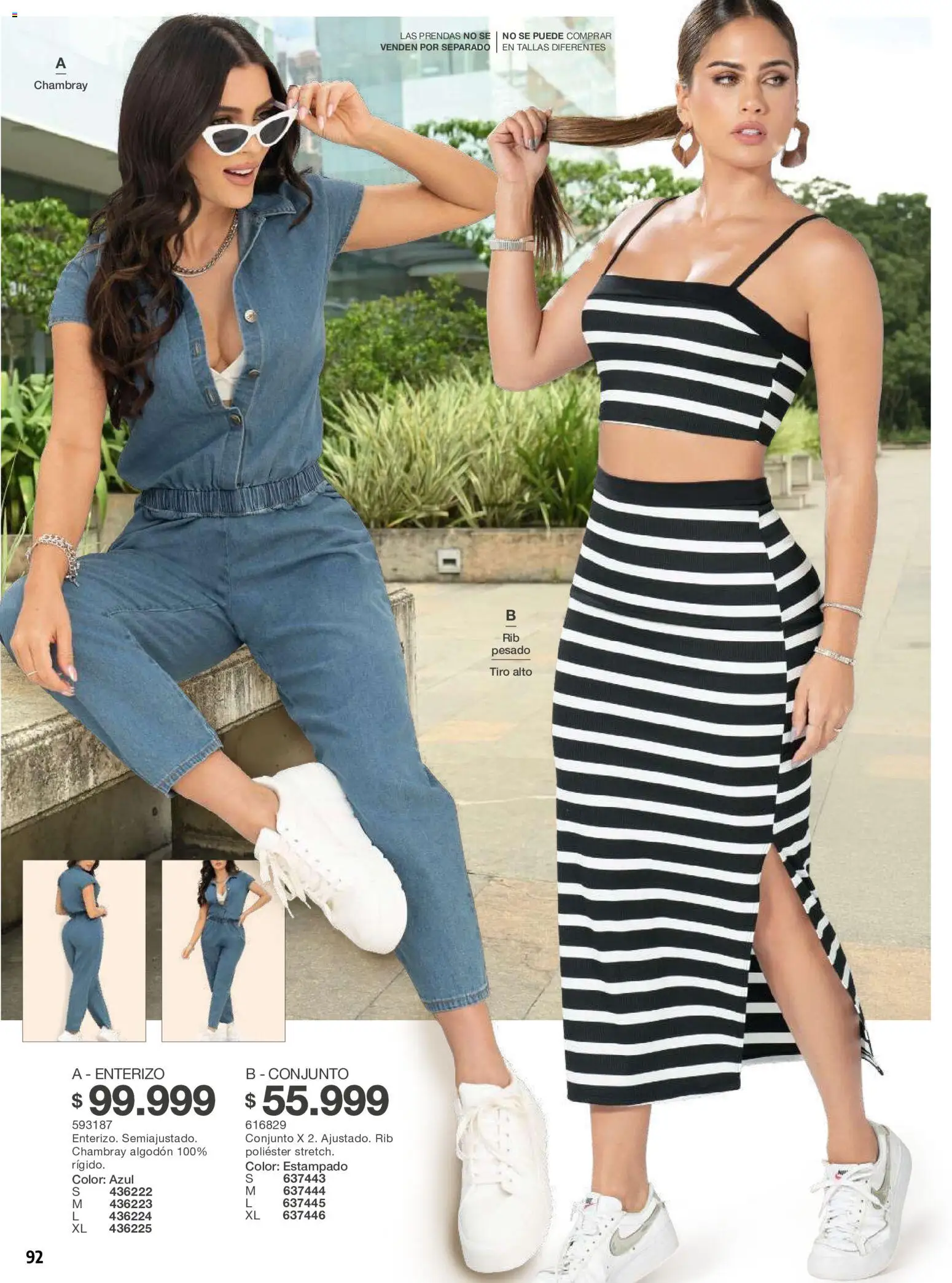 Carmel revista - valida desde el 01/07/2026 | Página: 92 | Productos: Algodón, Conjunto, Enterizo