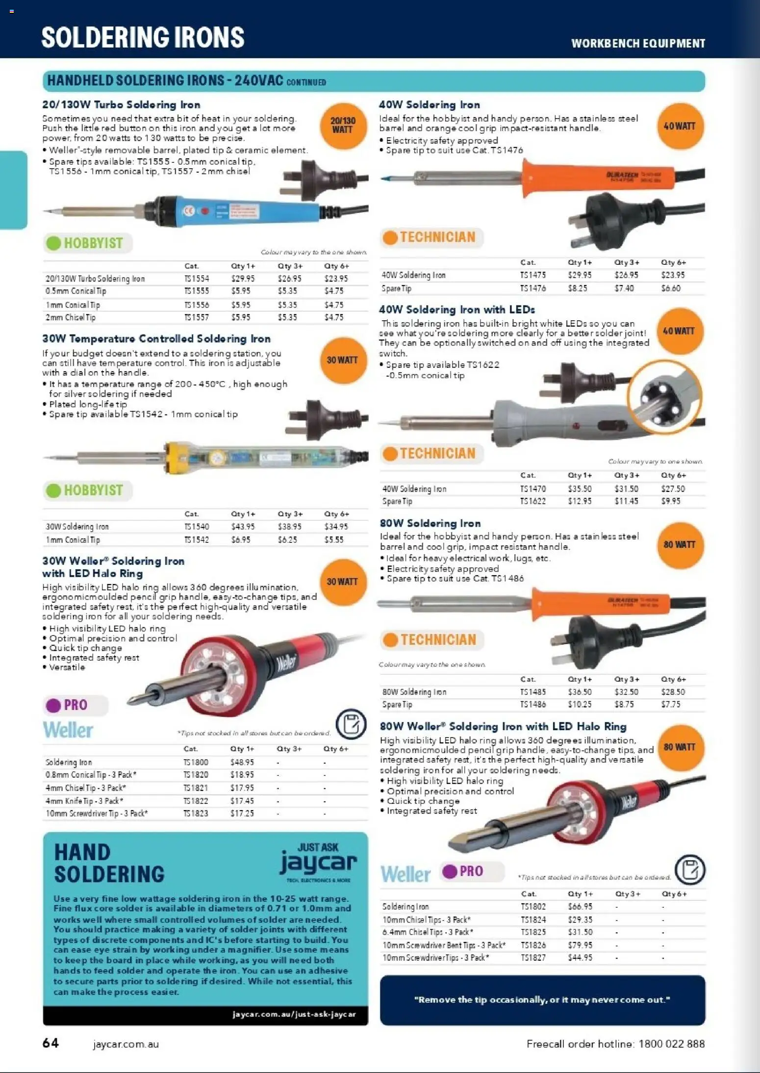 Jaycar catalogue - valid from 31/08/2026 | Page: 62 | Products: Suit, Pencil, Iron
