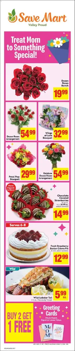 Preview of Save Mart weekly ads valid from 06.05.2026